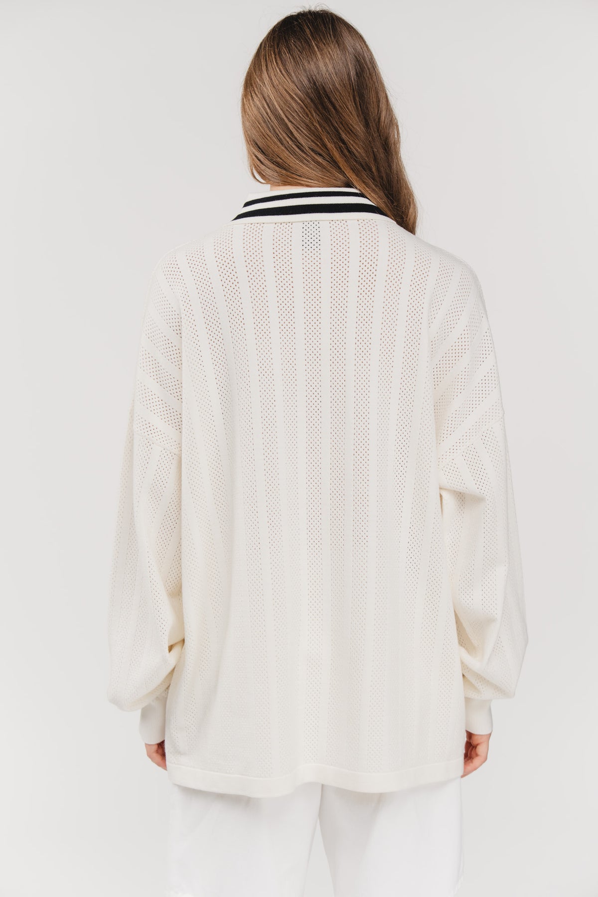 Karo Kauer Knit Poloshirt