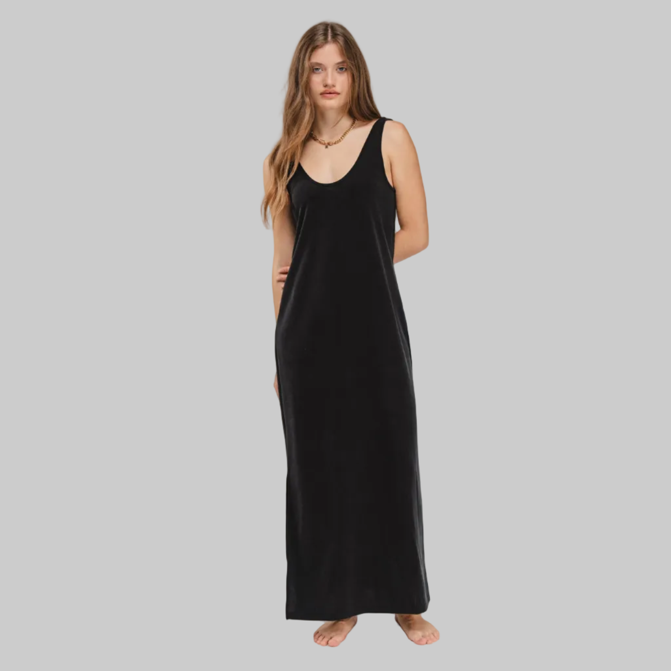 Karo Kauer Loose Dress Black