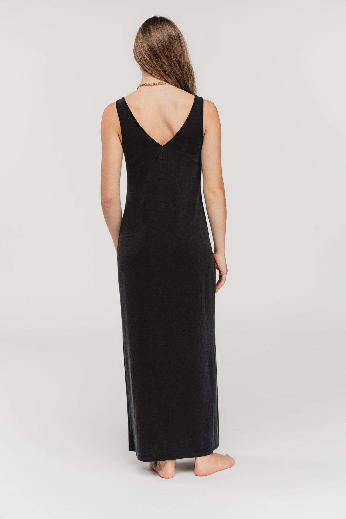 Karo Kauer Loose Dress Black