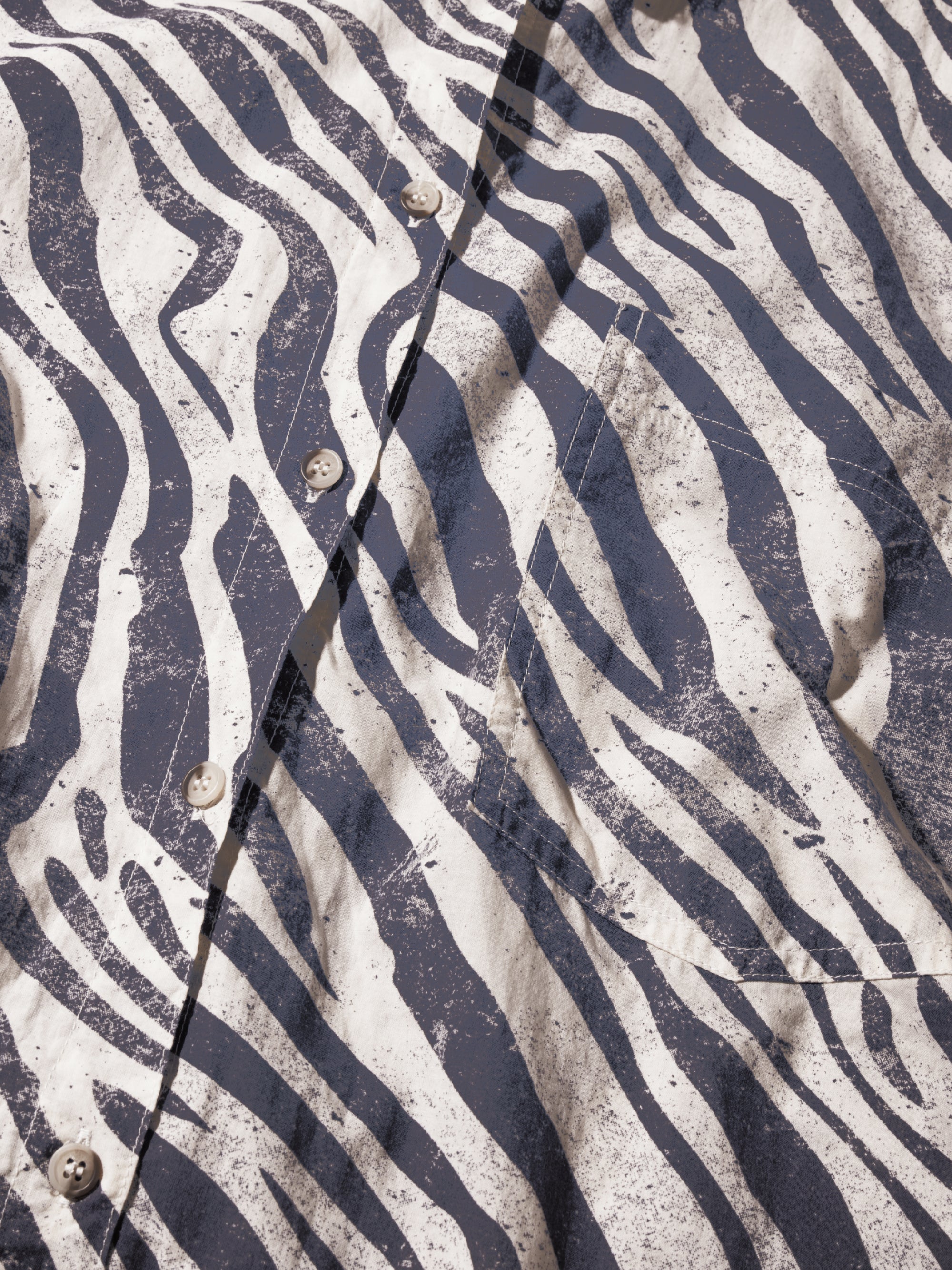 10Days Oversized Bluse zebra voile