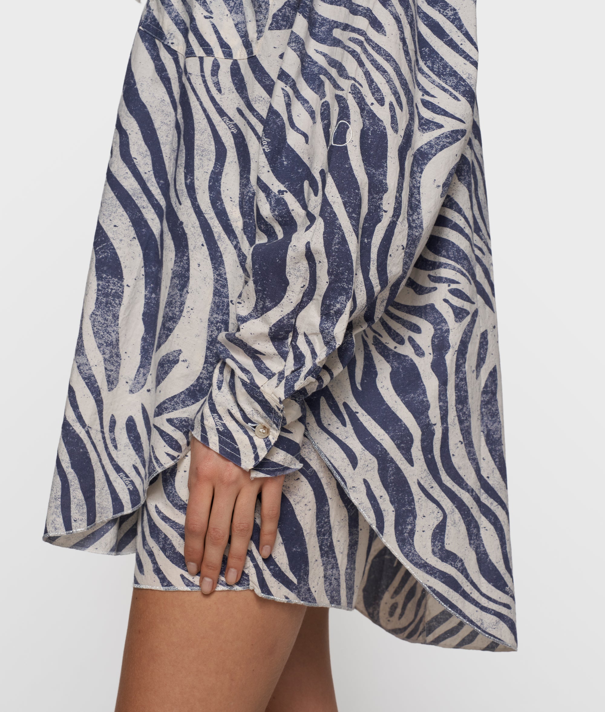 10Days Oversized Bluse zebra voile