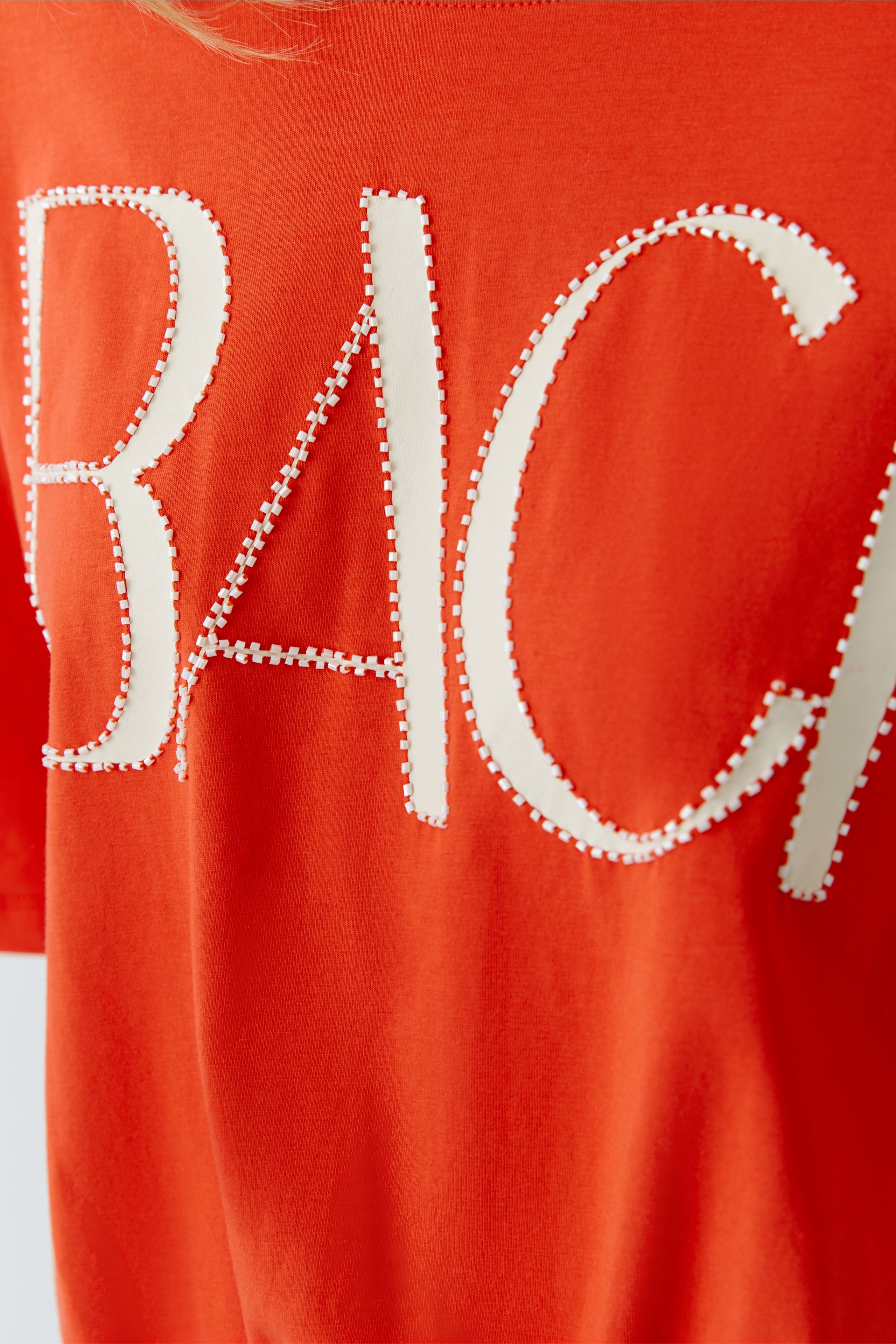 OUI T-Shirt mit Baci Druck