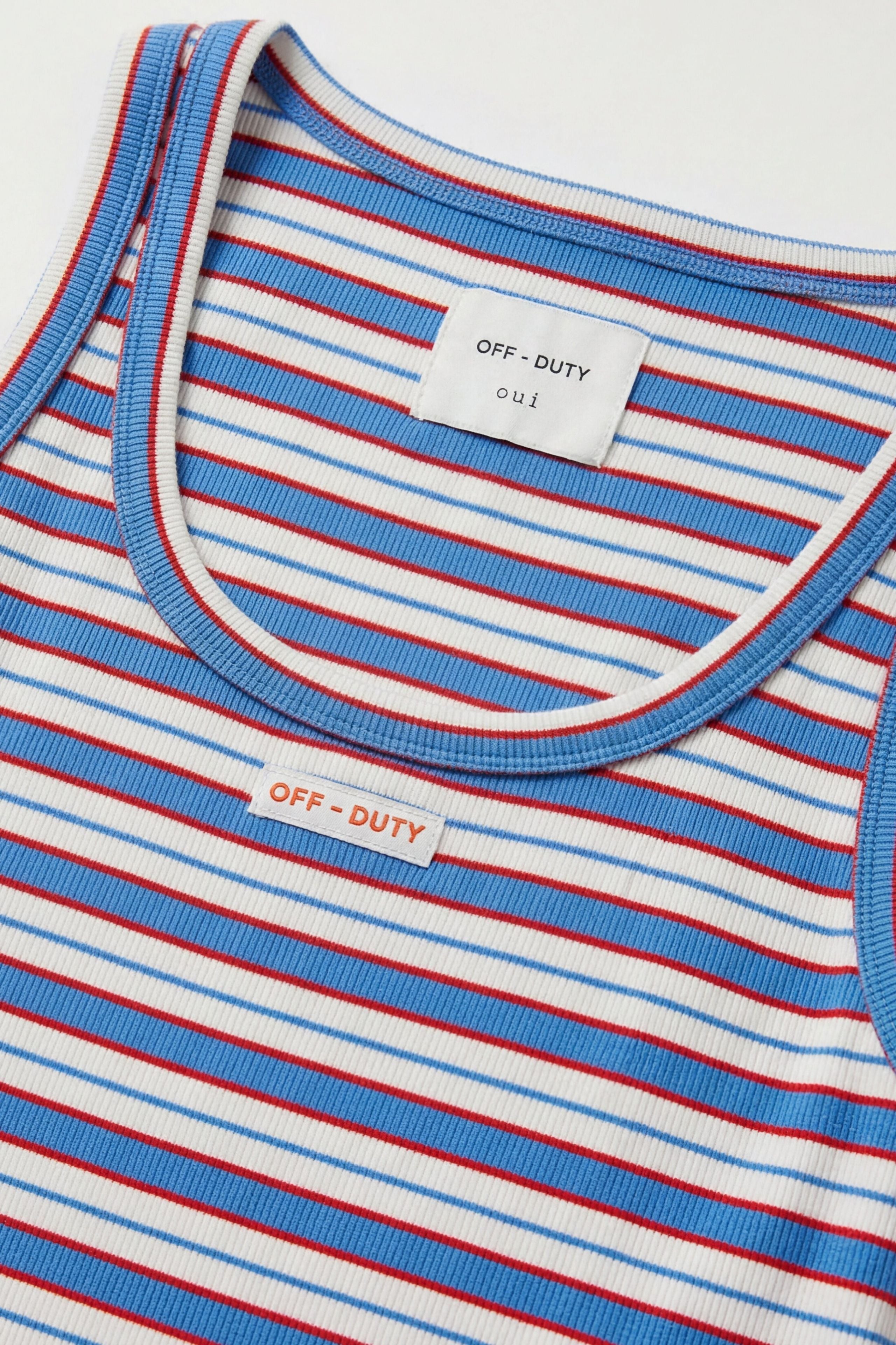 OUI Tank Top mit besticktem Patch