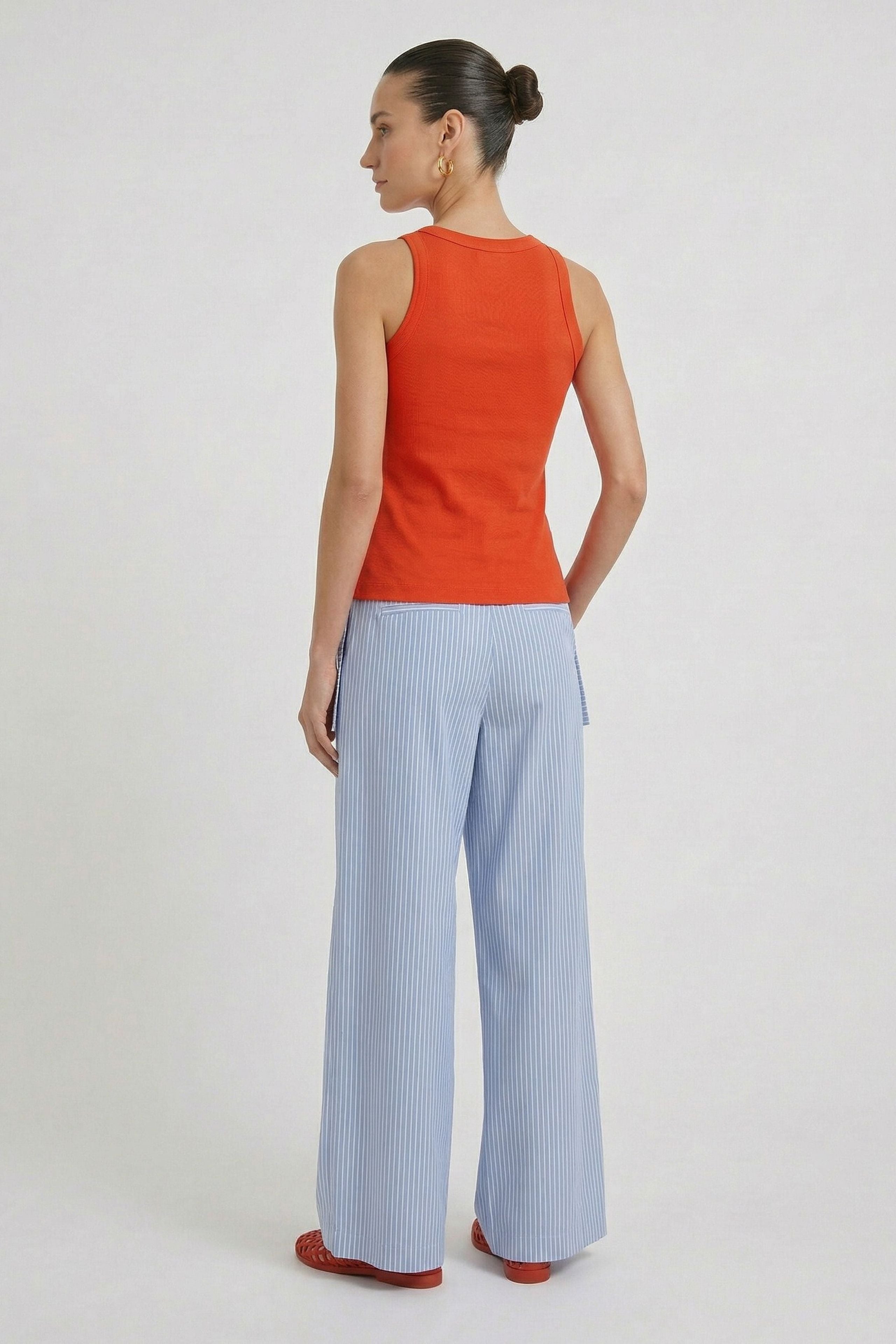 OUI Tank Top mit Steinchen