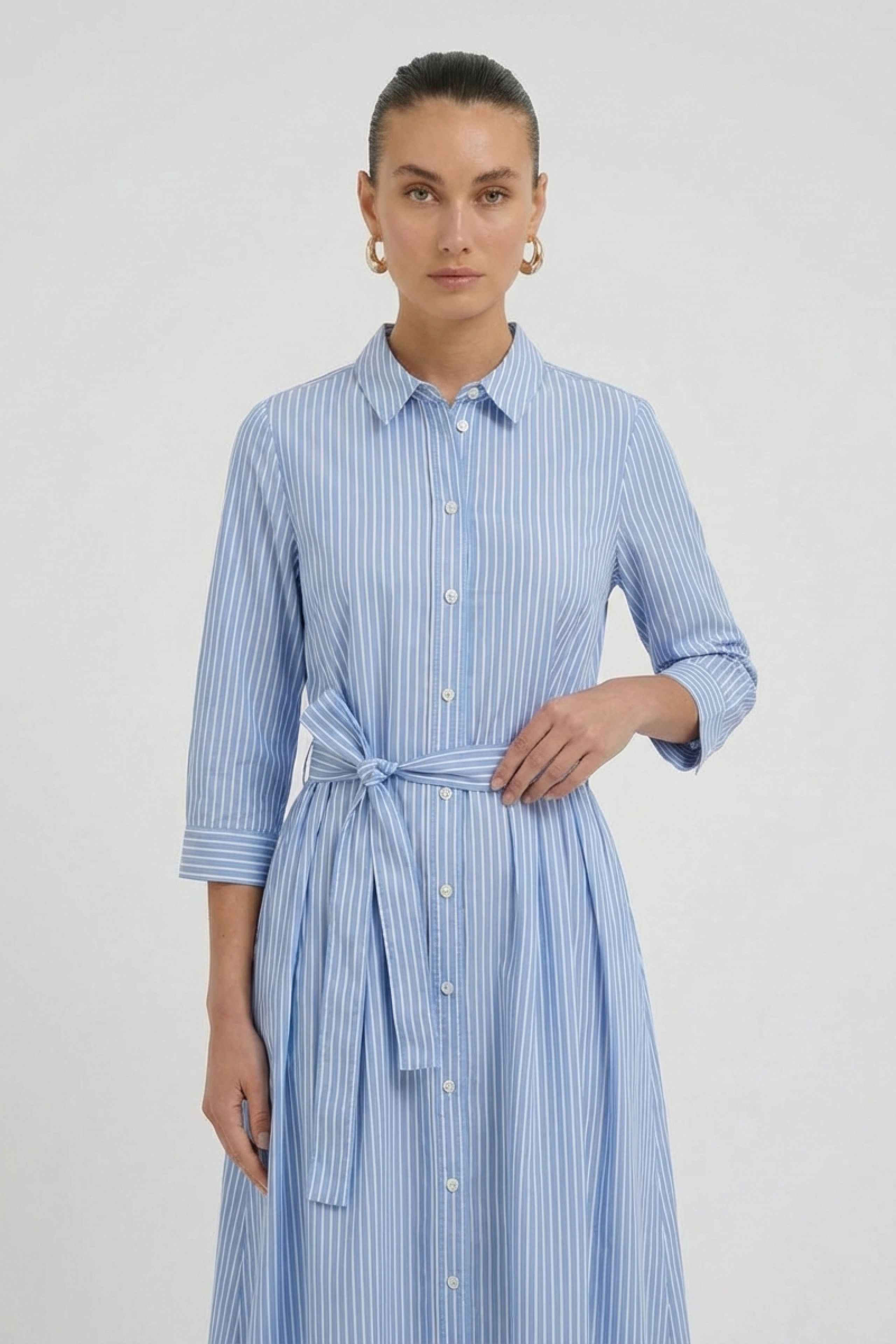 OUI Midikleid mit Gürtel