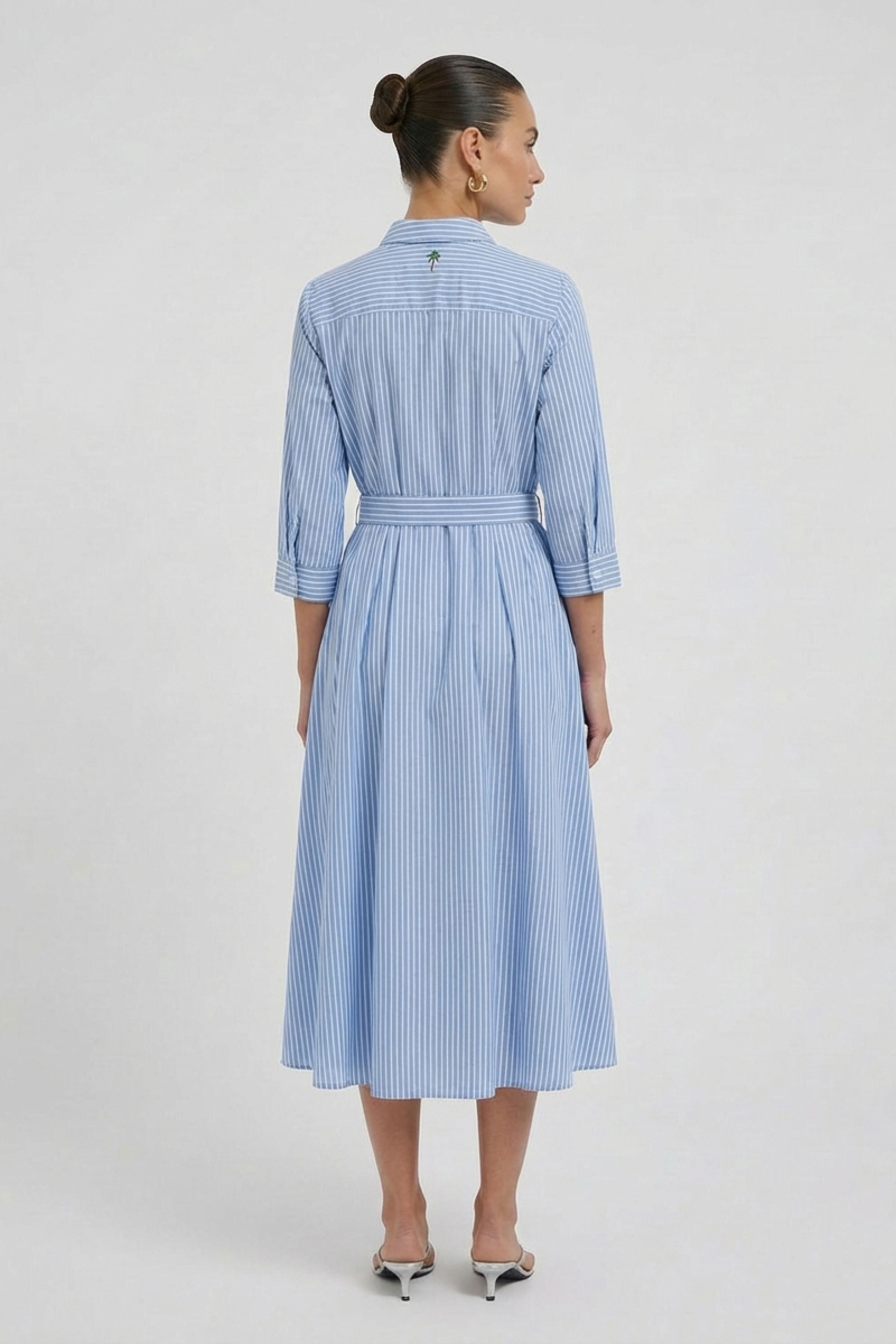 OUI Midikleid mit Gürtel