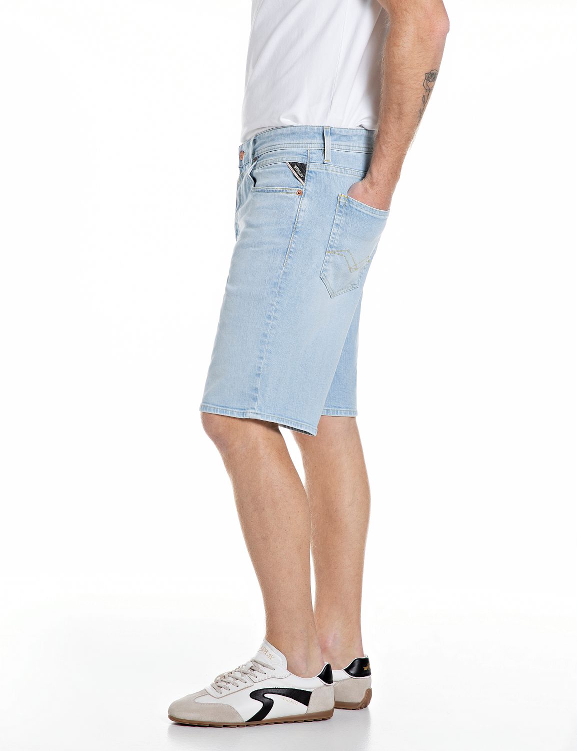 Replay Bermudashorts Straight Fit Grover