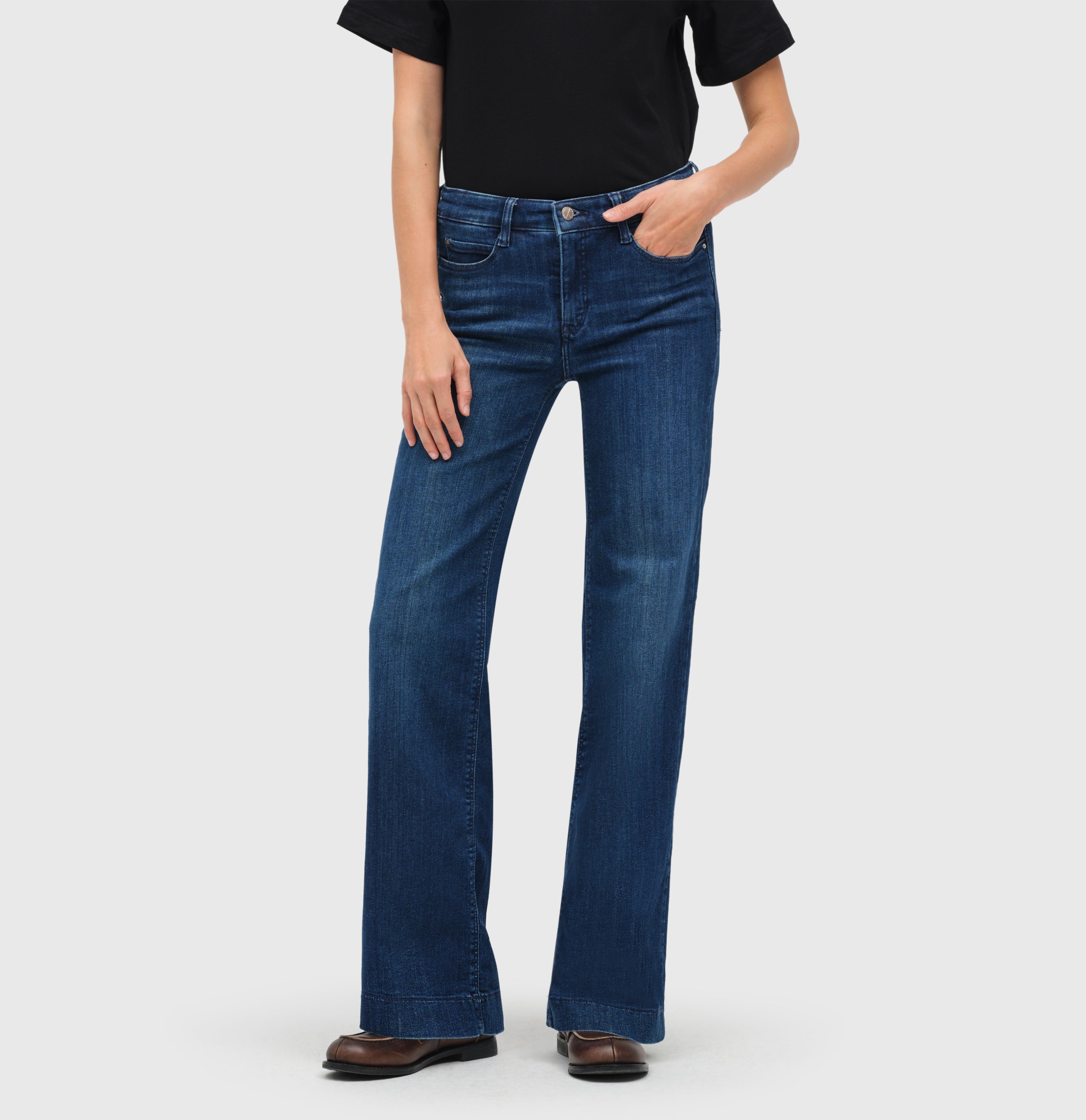 MAC JEANS - DREAM WIDE, Authentic mega flex