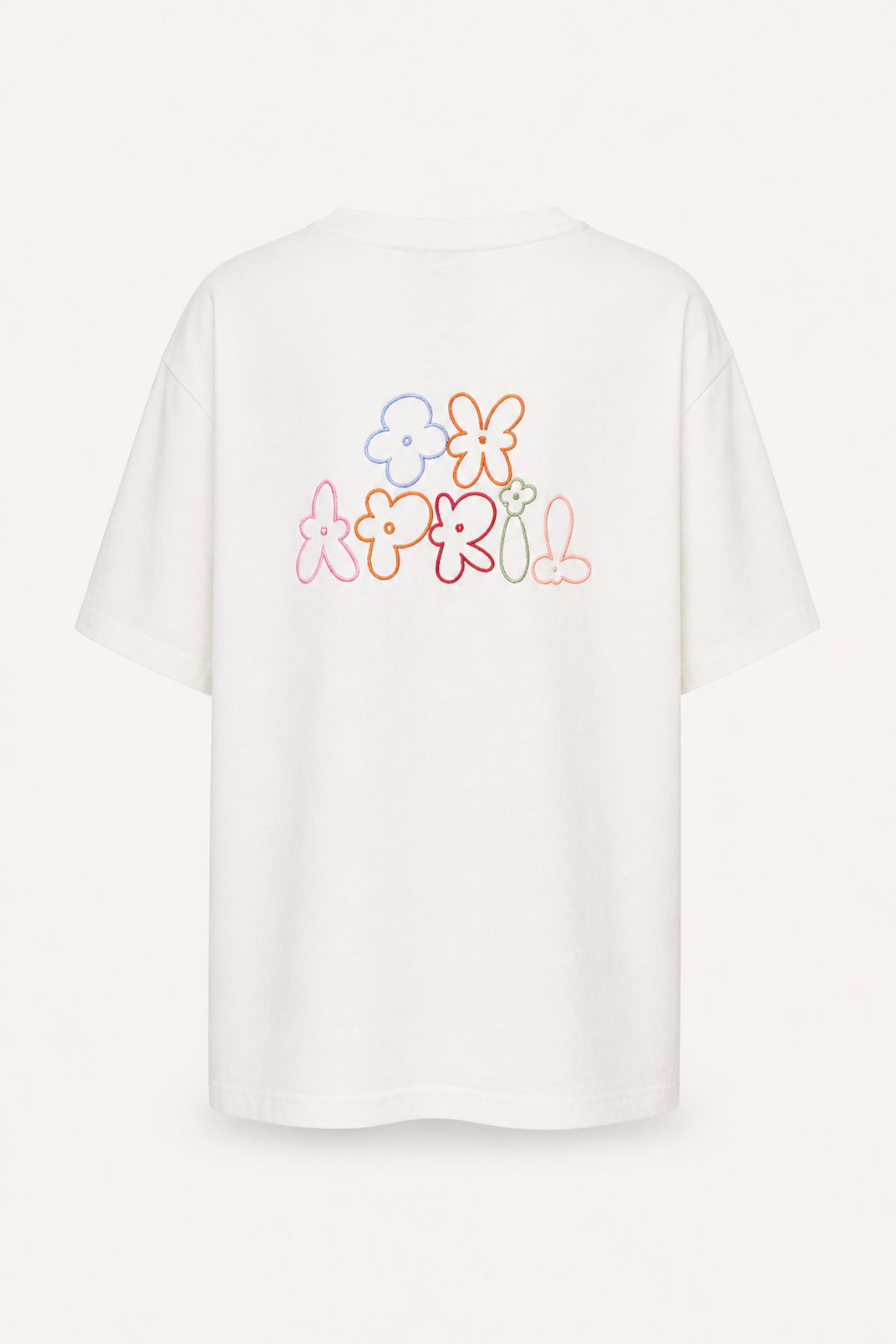 Oh April BF T-Shirt Flower