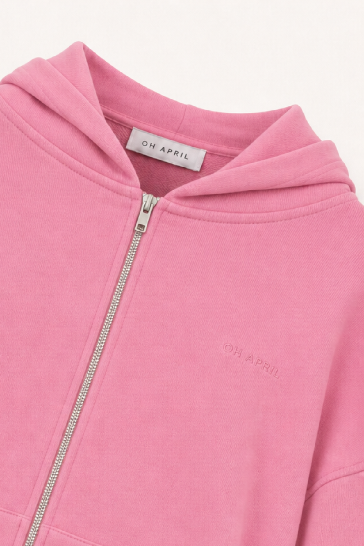 Oh April BF Zip Hoodie Flower