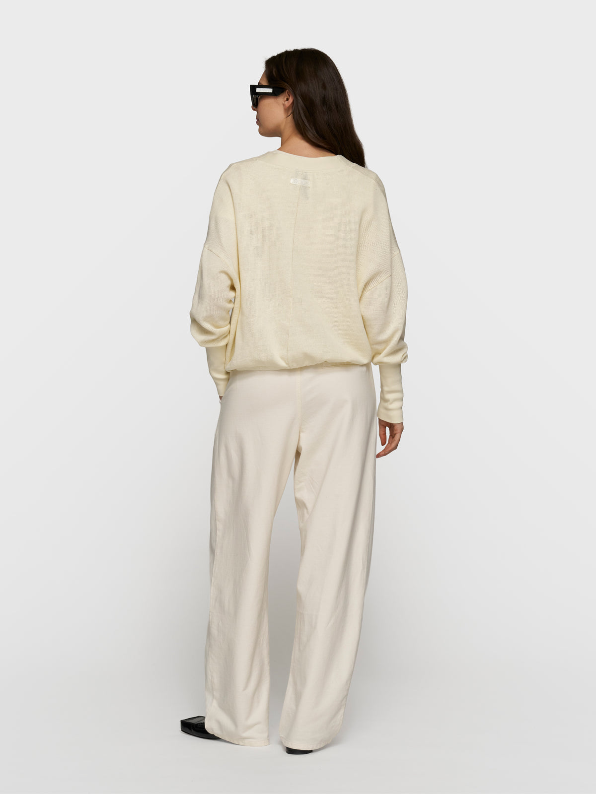 10Days v-neck cardigan mesh