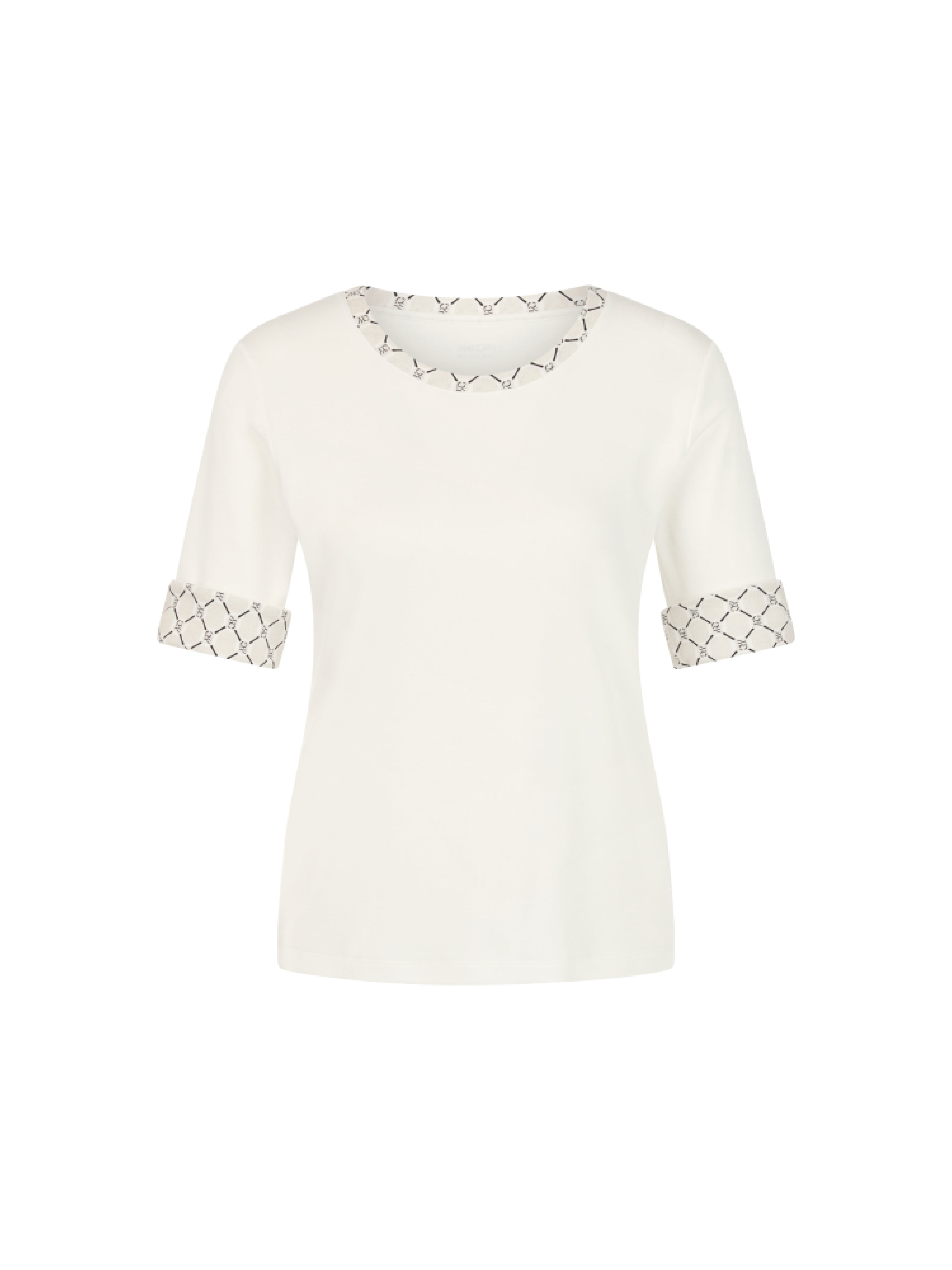 Marc Cain Shirt aus Baumwollstretch