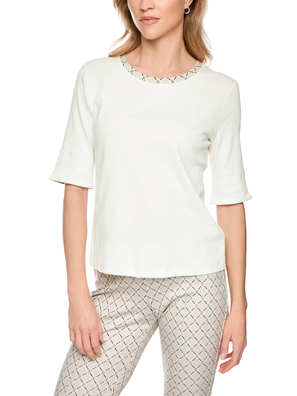 Marc Cain Shirt aus Baumwollstretch