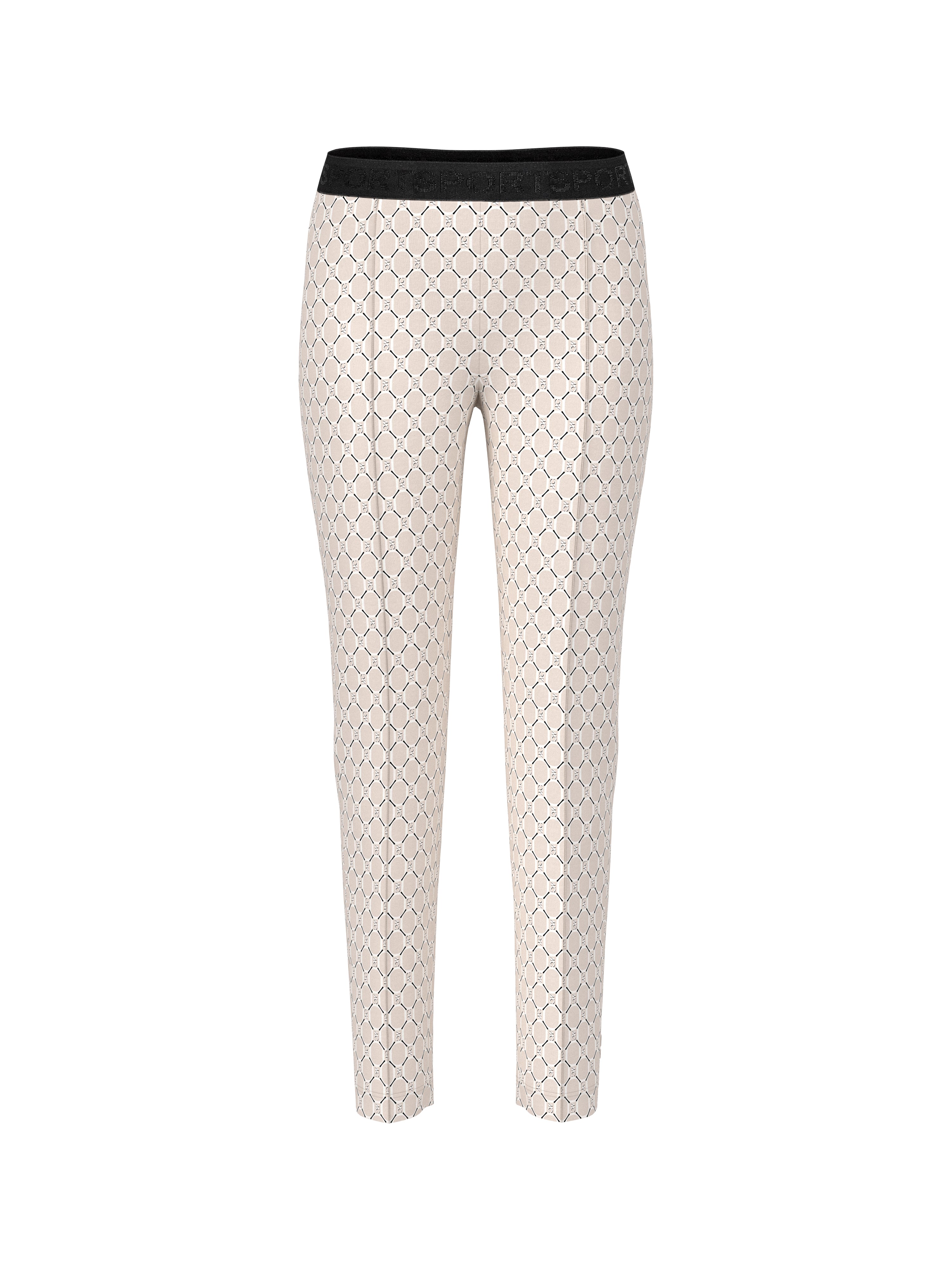 Marc Cain Bedruckte Hose aus Scubajersey