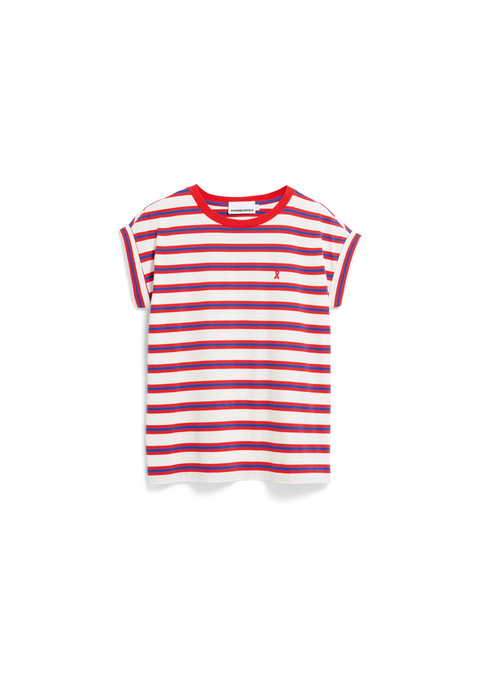 armedangels GESTREIFTES T-SHIRT IDAARA aus Bio-Baumwolle