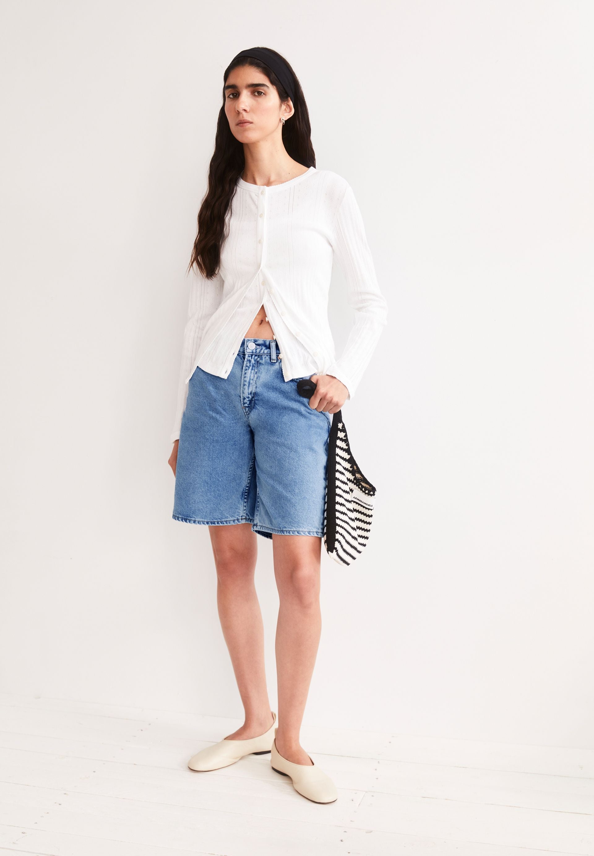 armedangels Jeans-Shorts aus Bio-Baumwolle