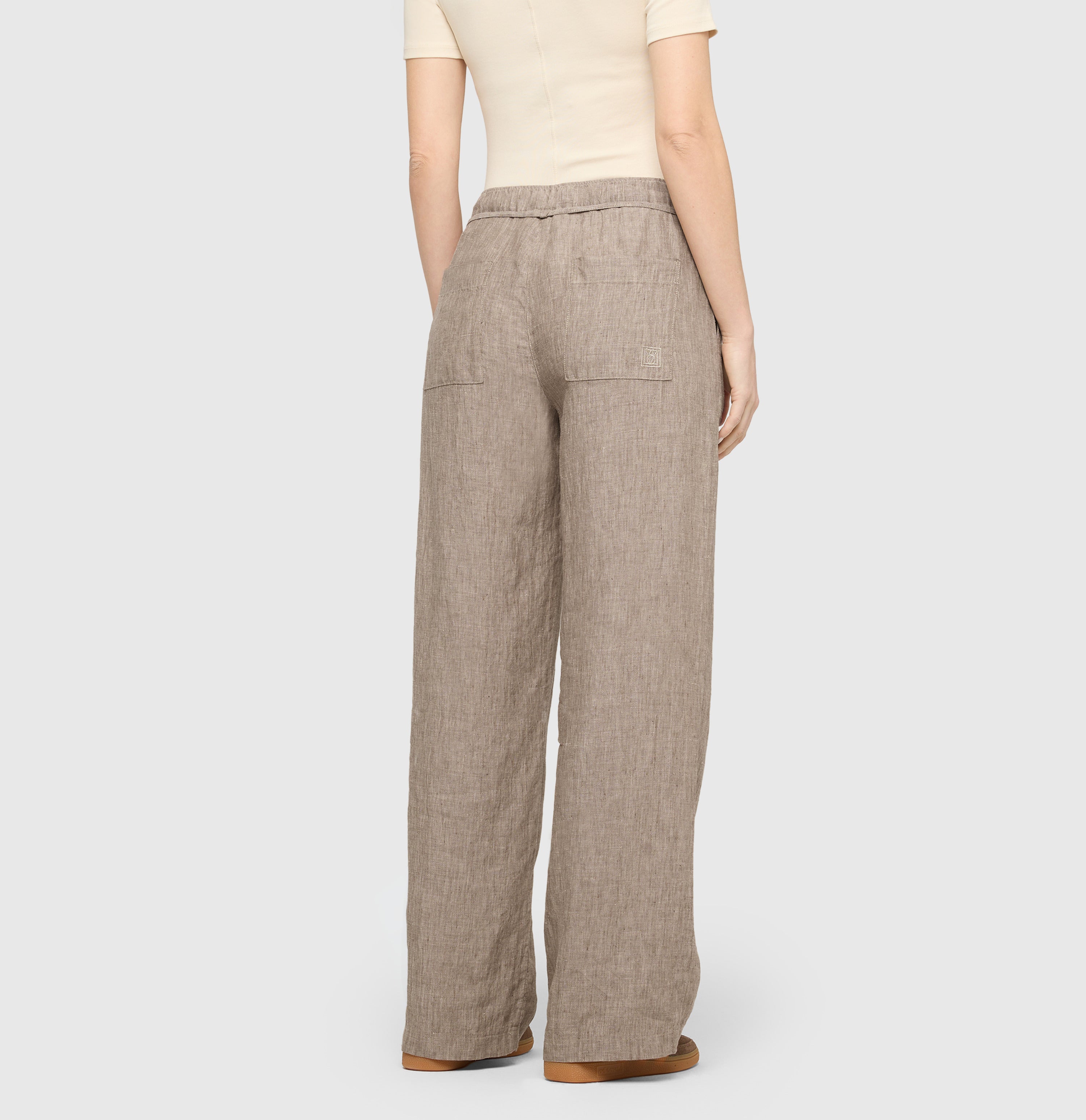 MAC JEANS - CHIARA BELT, Pure linen