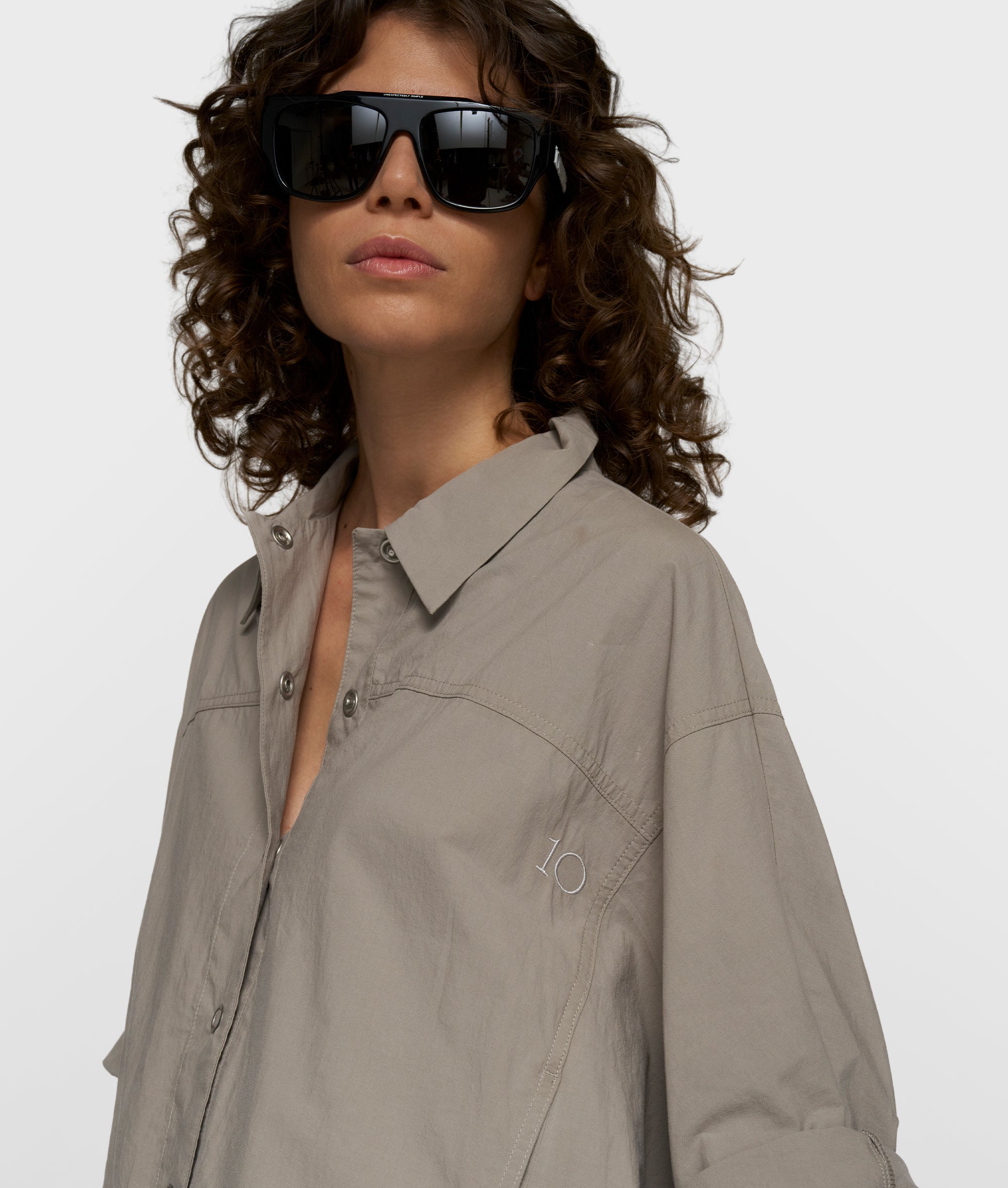 10Days Wide Crinkle Jacket