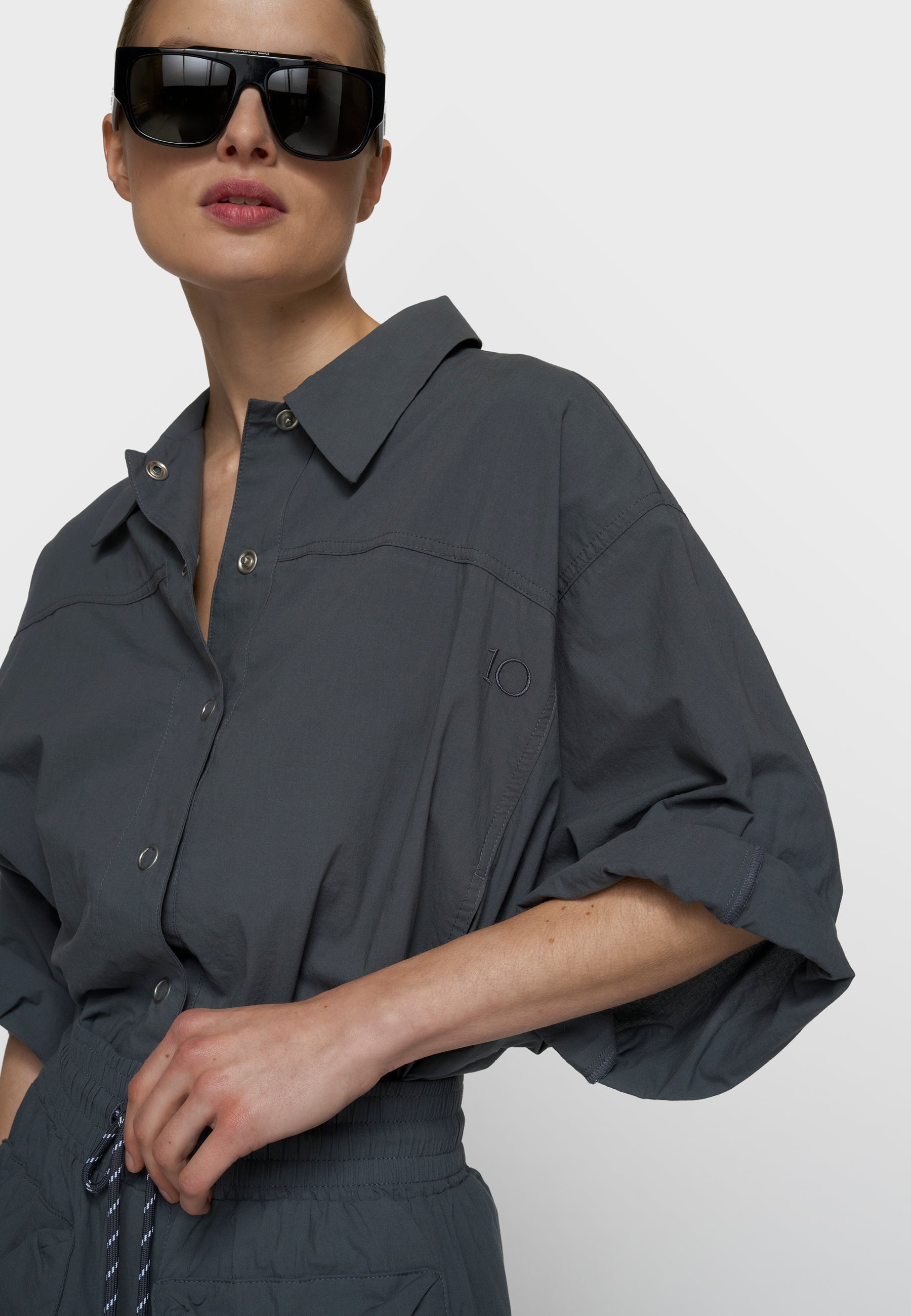 10Days Wide Crinkle Jacket