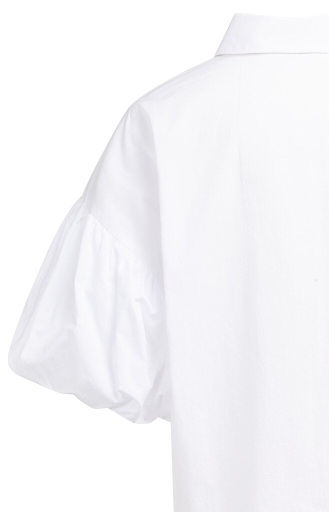 Yaya Bluse mit voluminösen Ballonärmeln