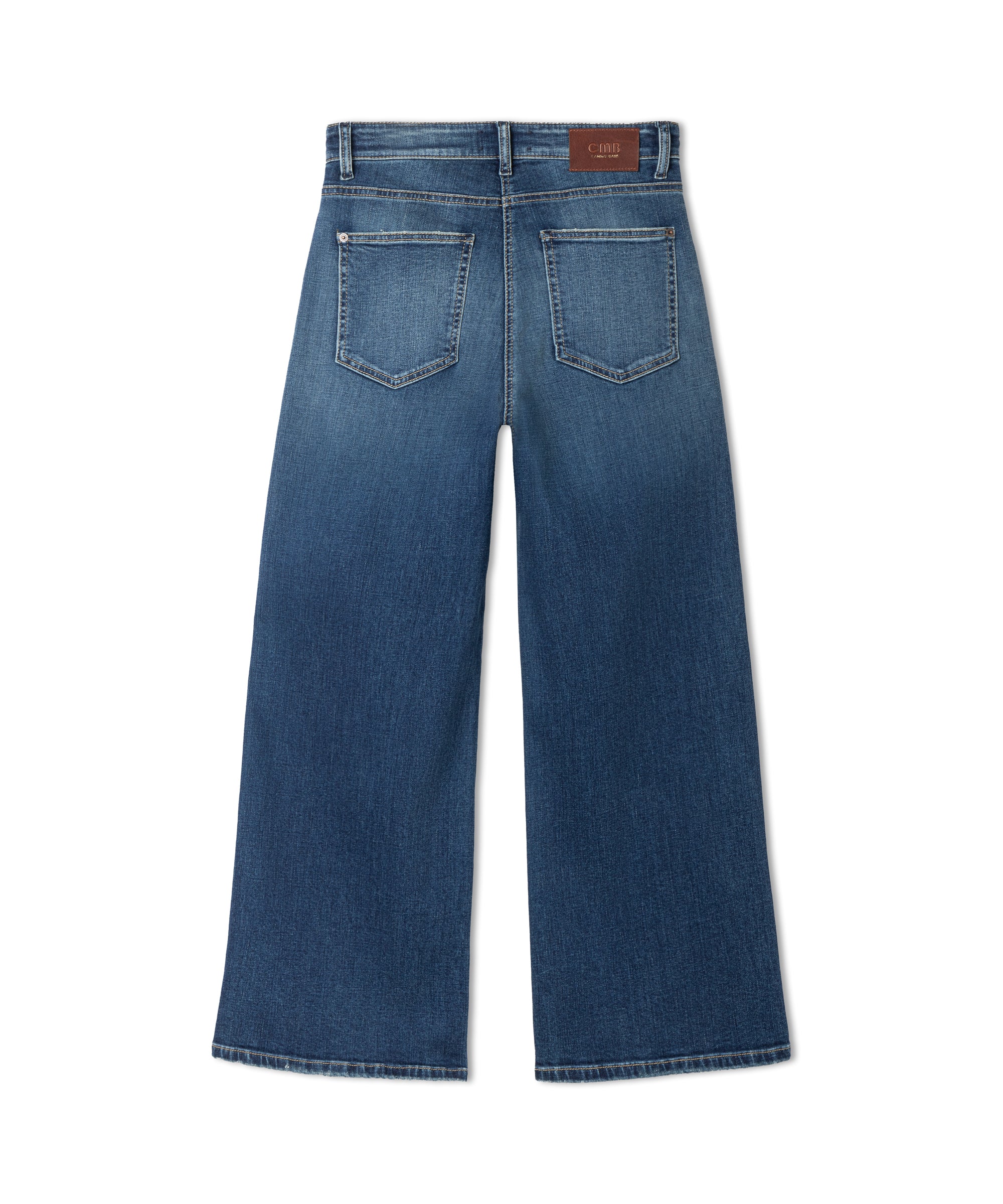 CAMBIO Wide Leg Jeans Baggy asymmetrical
