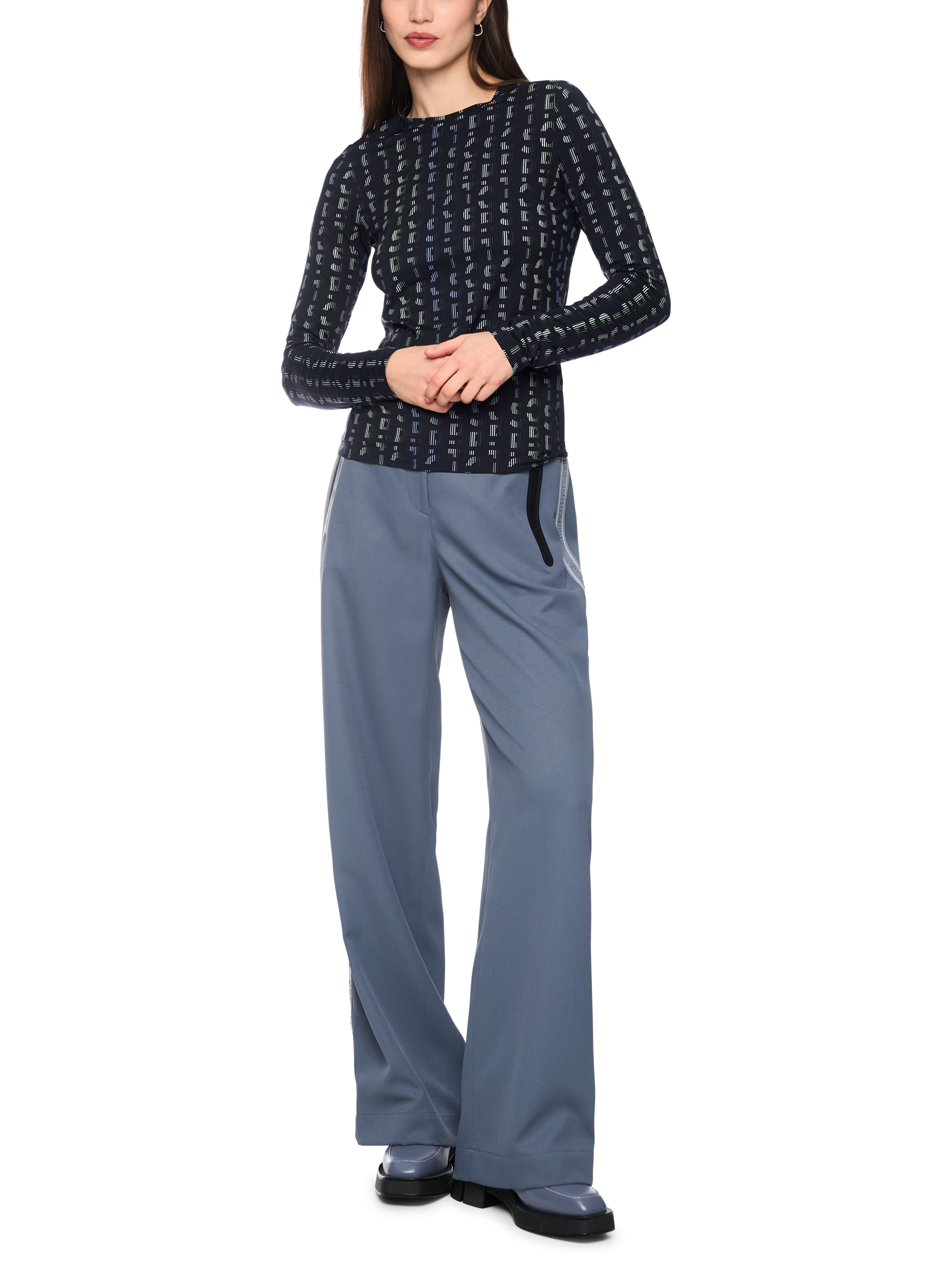 Marc Cain Langarmshirt mit grafischem Print