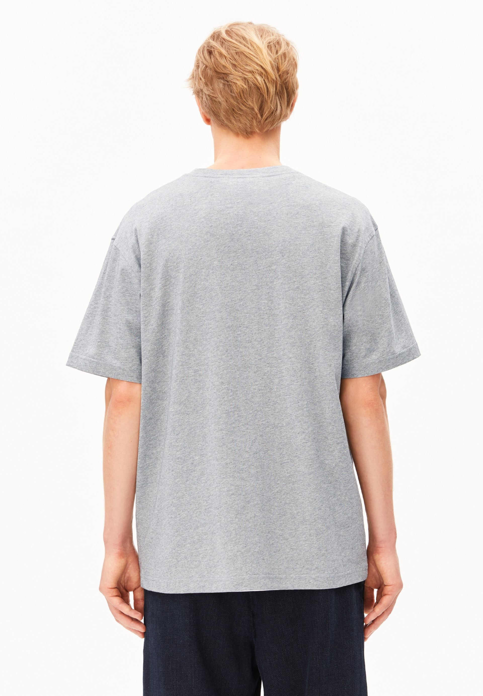 armedangels Melange T-Shirt ICONIC Å MAARKOS aus Bio-Baumwolle