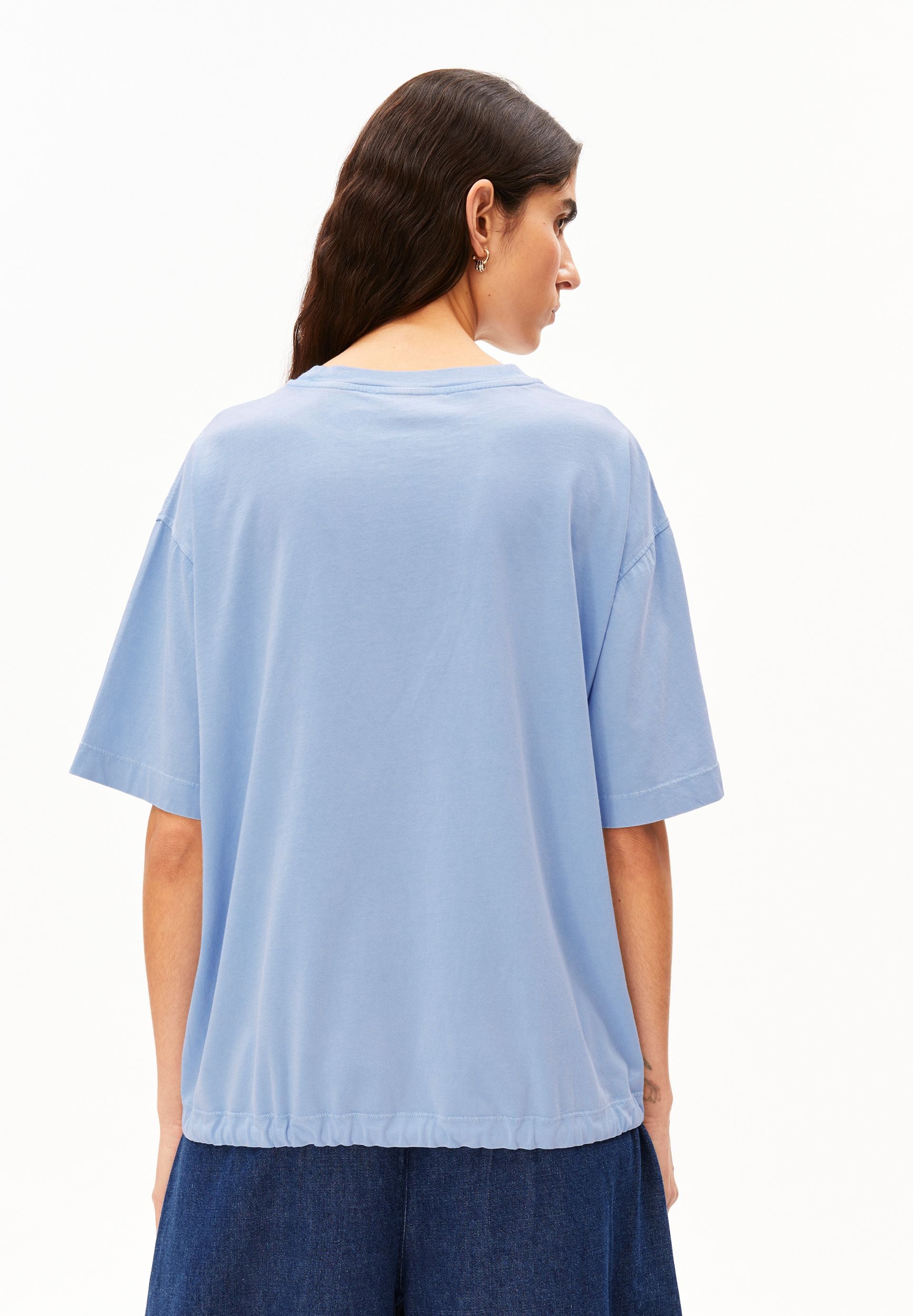 armedangels T-SHIRT MIT KORDELZUG aus Bio-Baumwolle