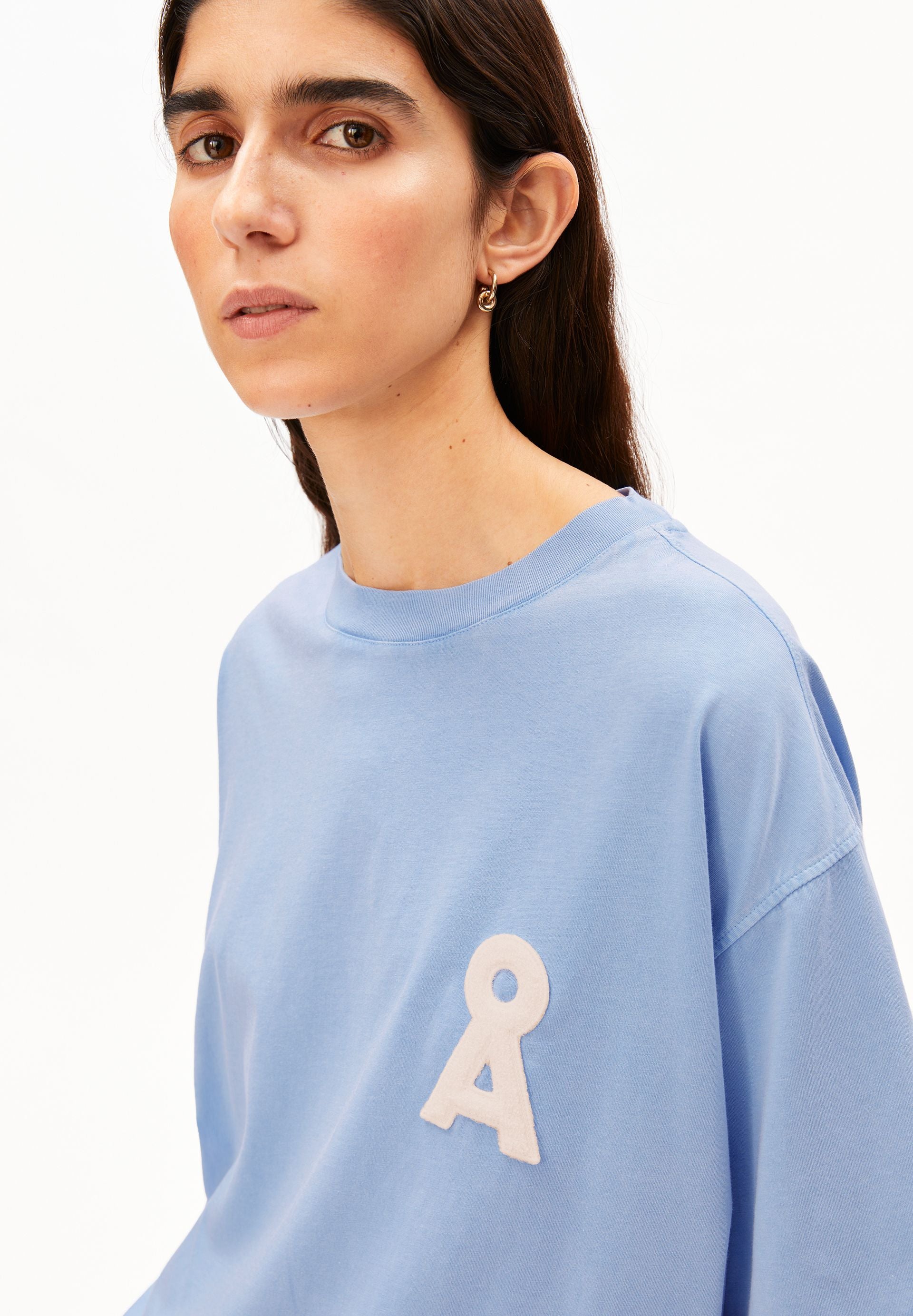 armedangels T-SHIRT MIT KORDELZUG aus Bio-Baumwolle
