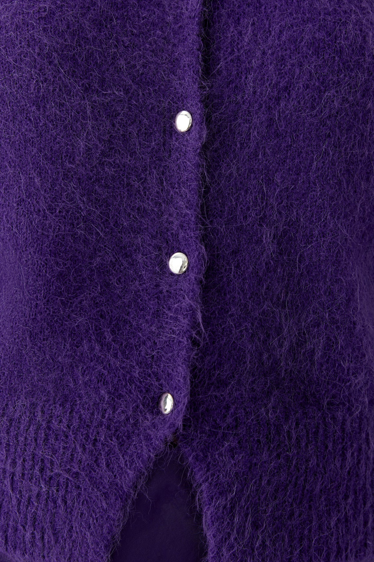 OUI Strickjacke mit schmalem Saum