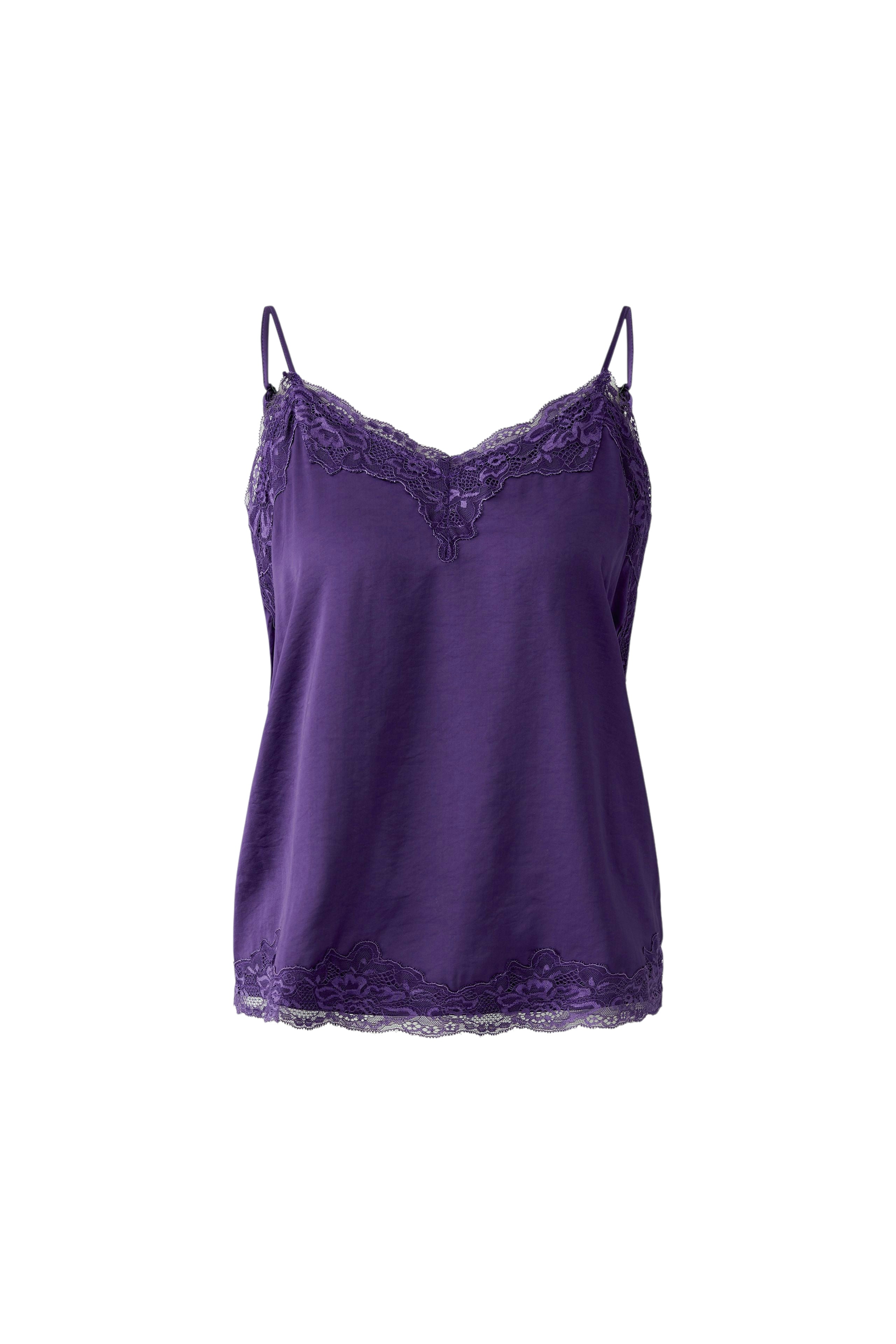 OUI Satintop mit Spitze