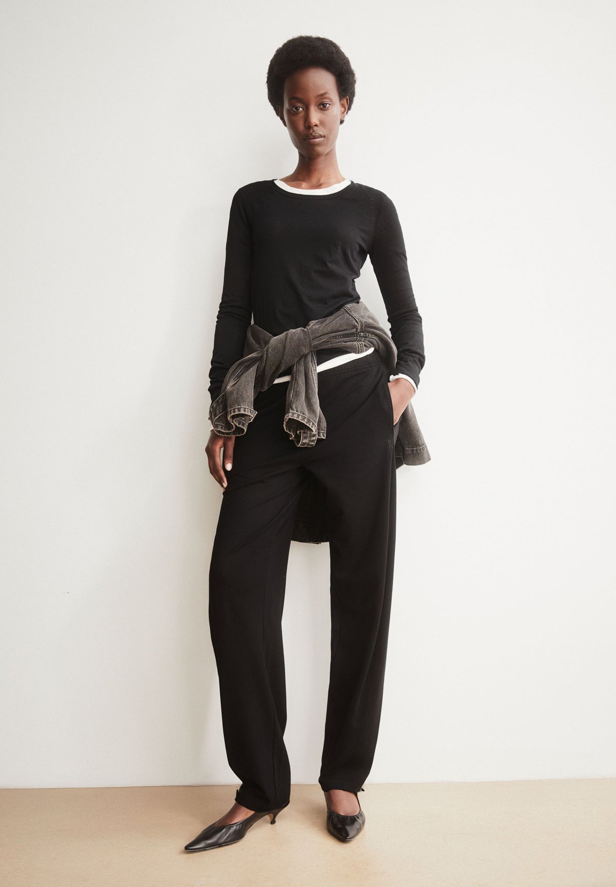 armedangels BASIC JERSEY BARREL PANT