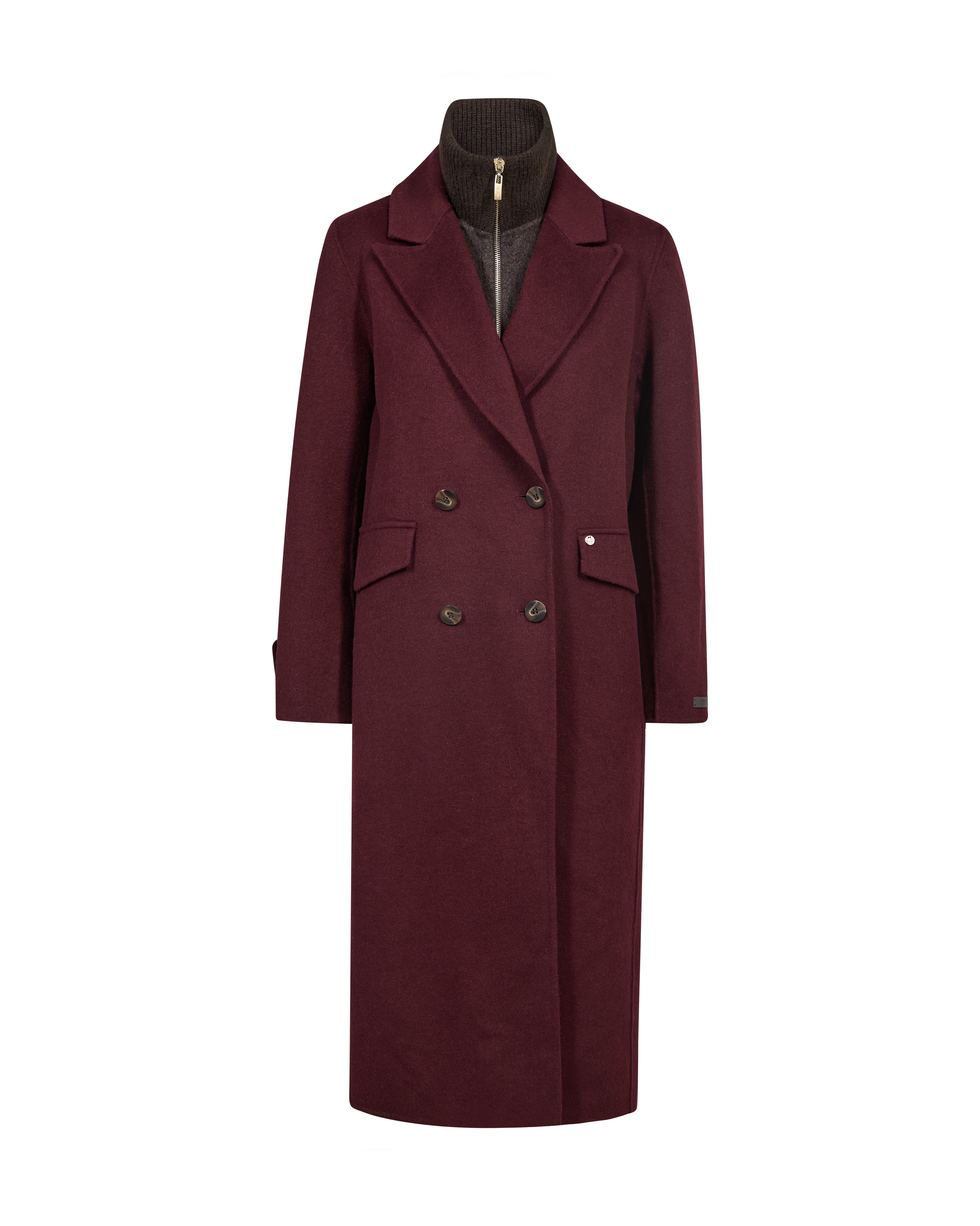 Mos Mosh Alva Loisa Mock Neck Coat