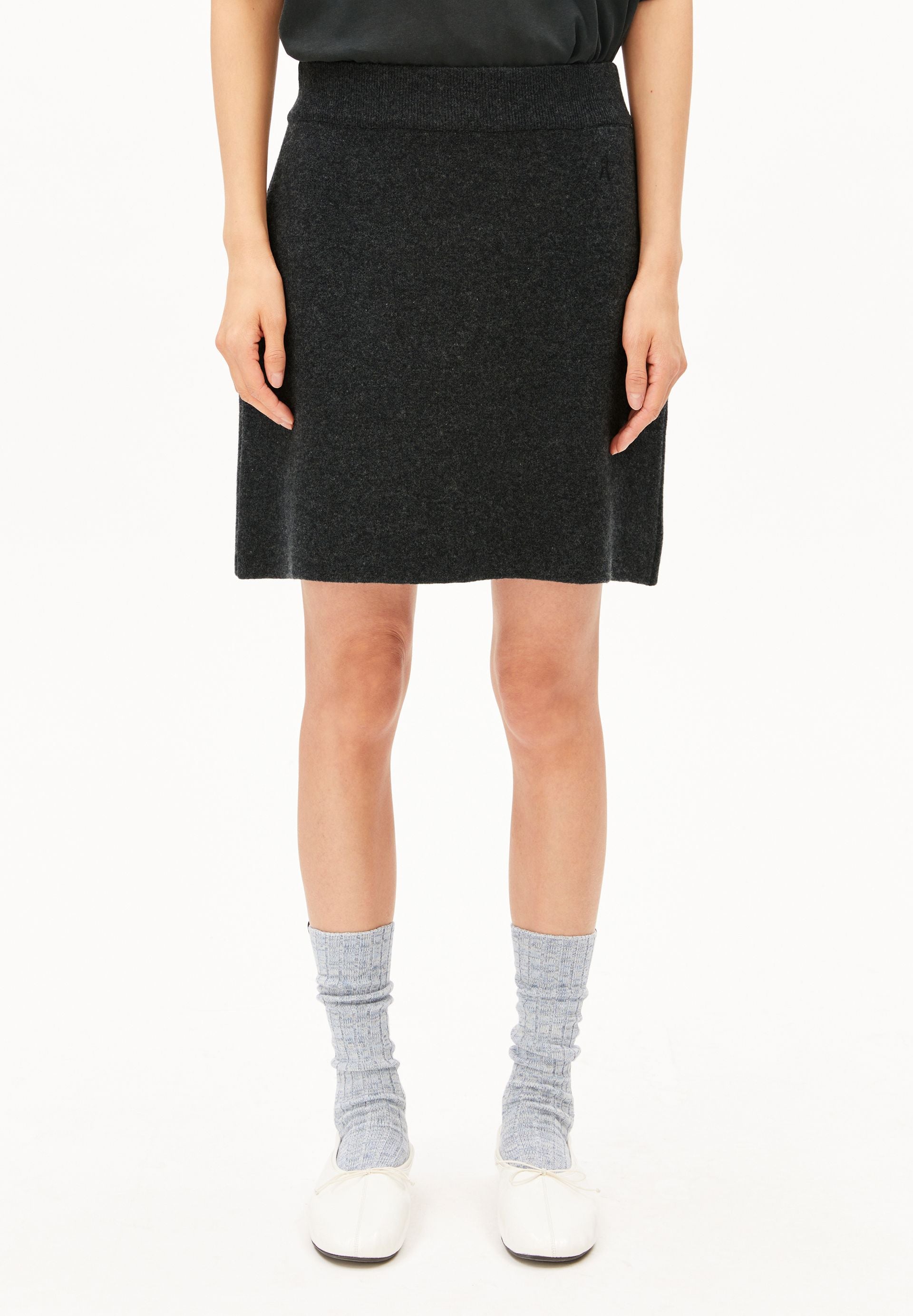 armedangels Rock COTTON-WOOL MINI KNIT SKIRT