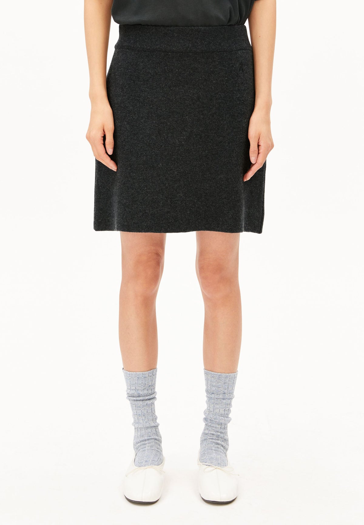 armedangels Rock COTTON-WOOL MINI KNIT SKIRT