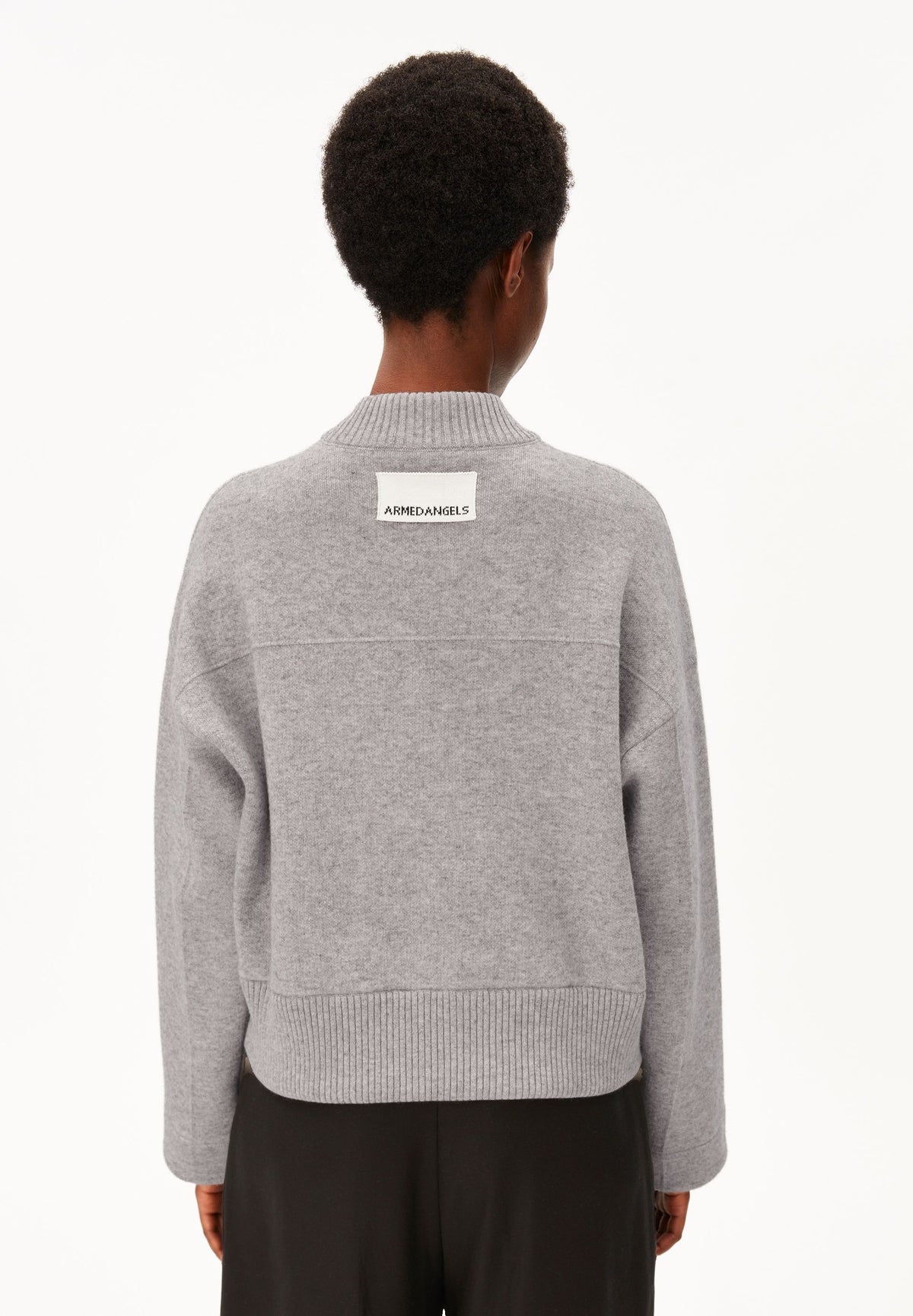 armedangels Jacke COTTON-WOOL BOMBER KNIT JACKET