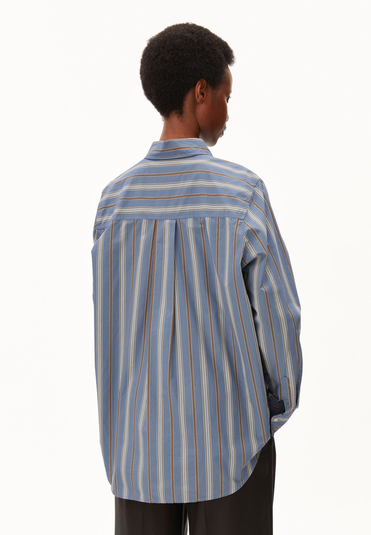 armedangels Bluse STRIPE LOOSE SHIRT BLOUSE