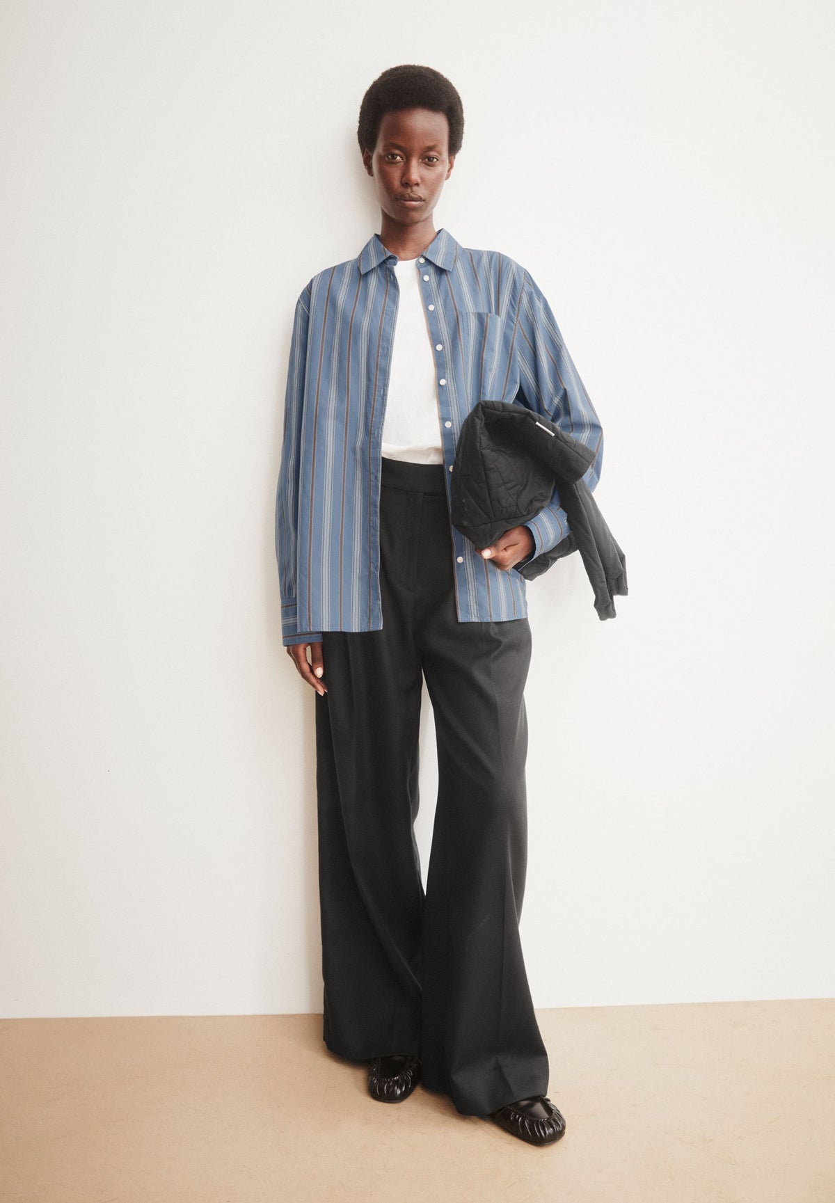 armedangels Bluse STRIPE LOOSE SHIRT BLOUSE