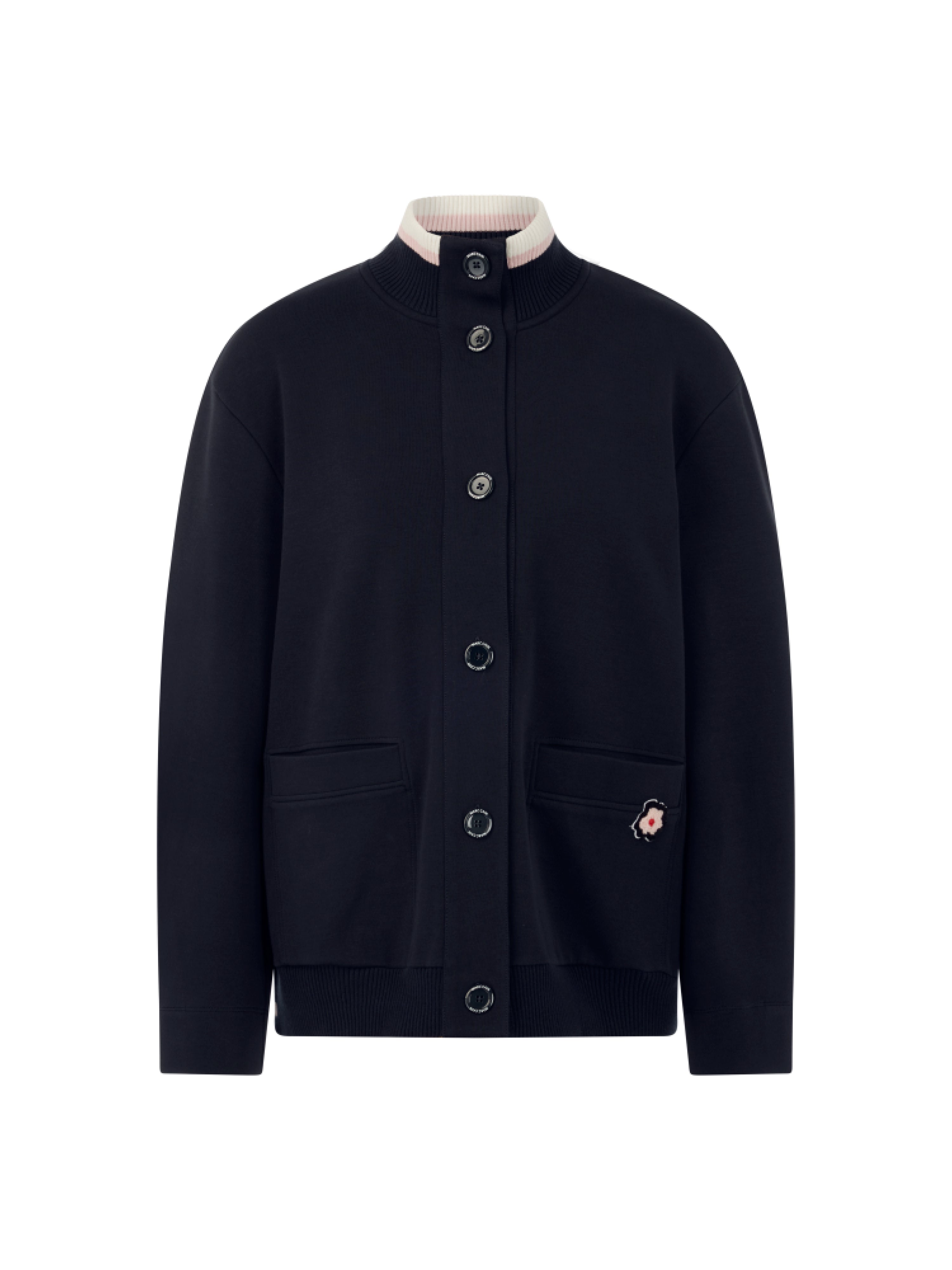 Jacke mit Strickdetails