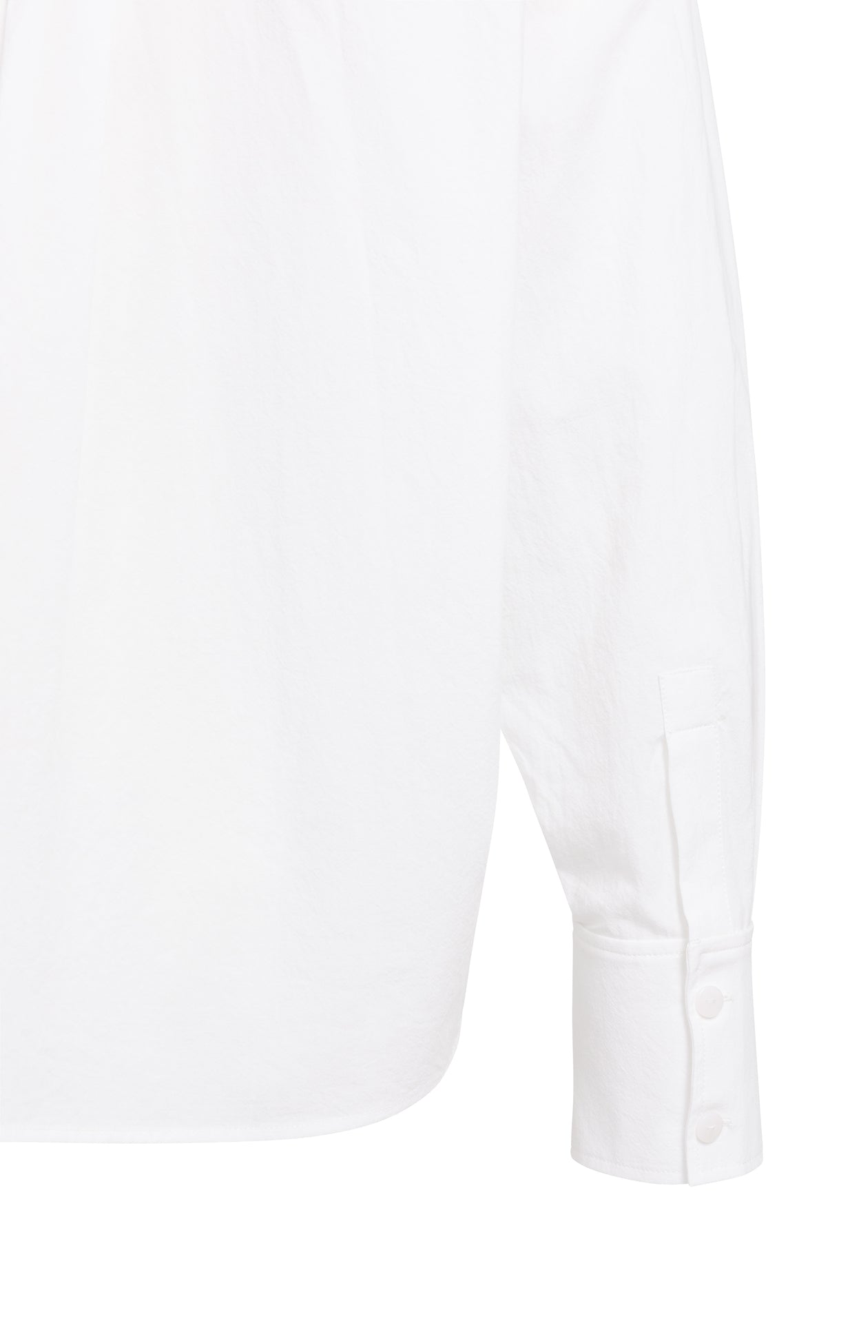 Yaya Baumwollbluse im Oversize-Schnitt mit Brusttasche