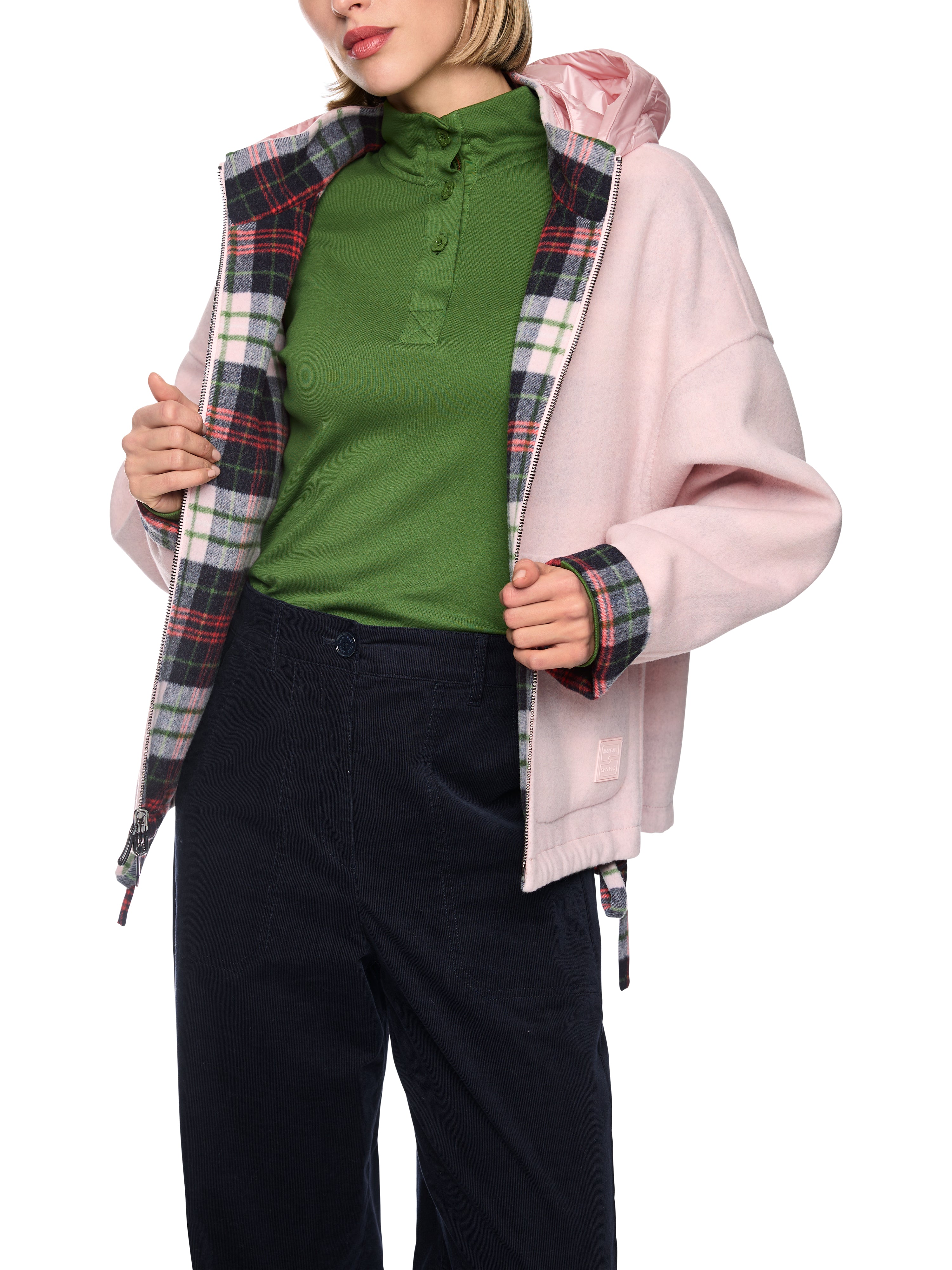 Marc Cain Wendejacke mit Steppkapuze