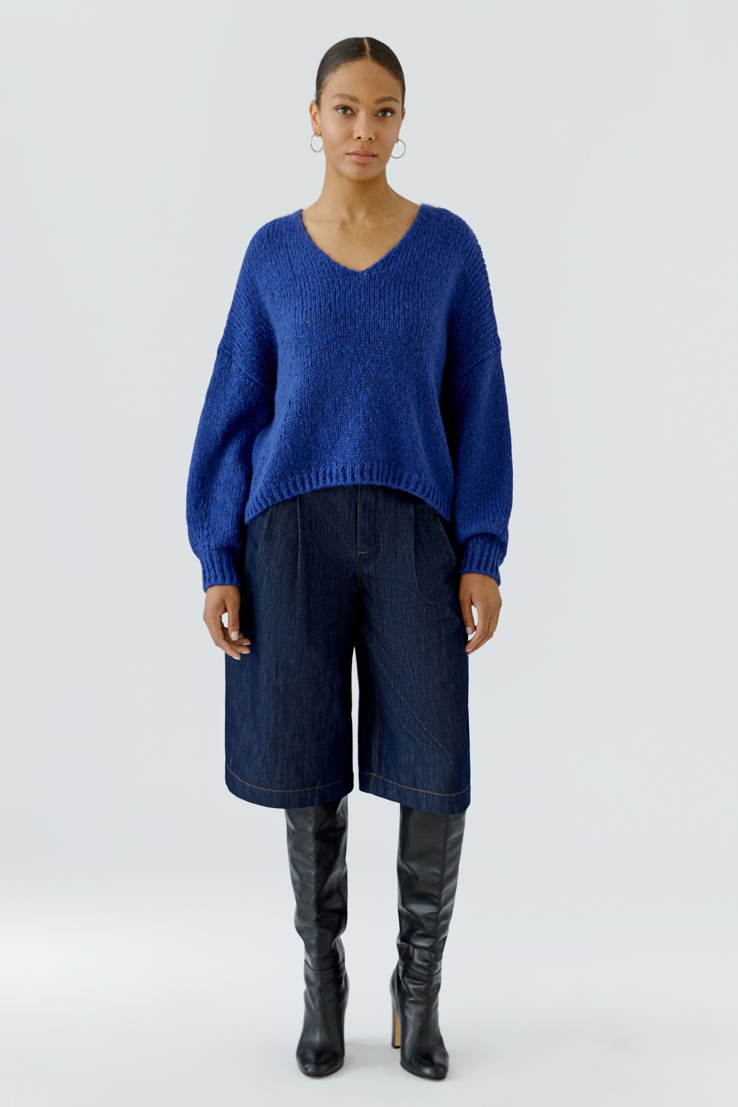 OUI Oversized V-Neck Pullover