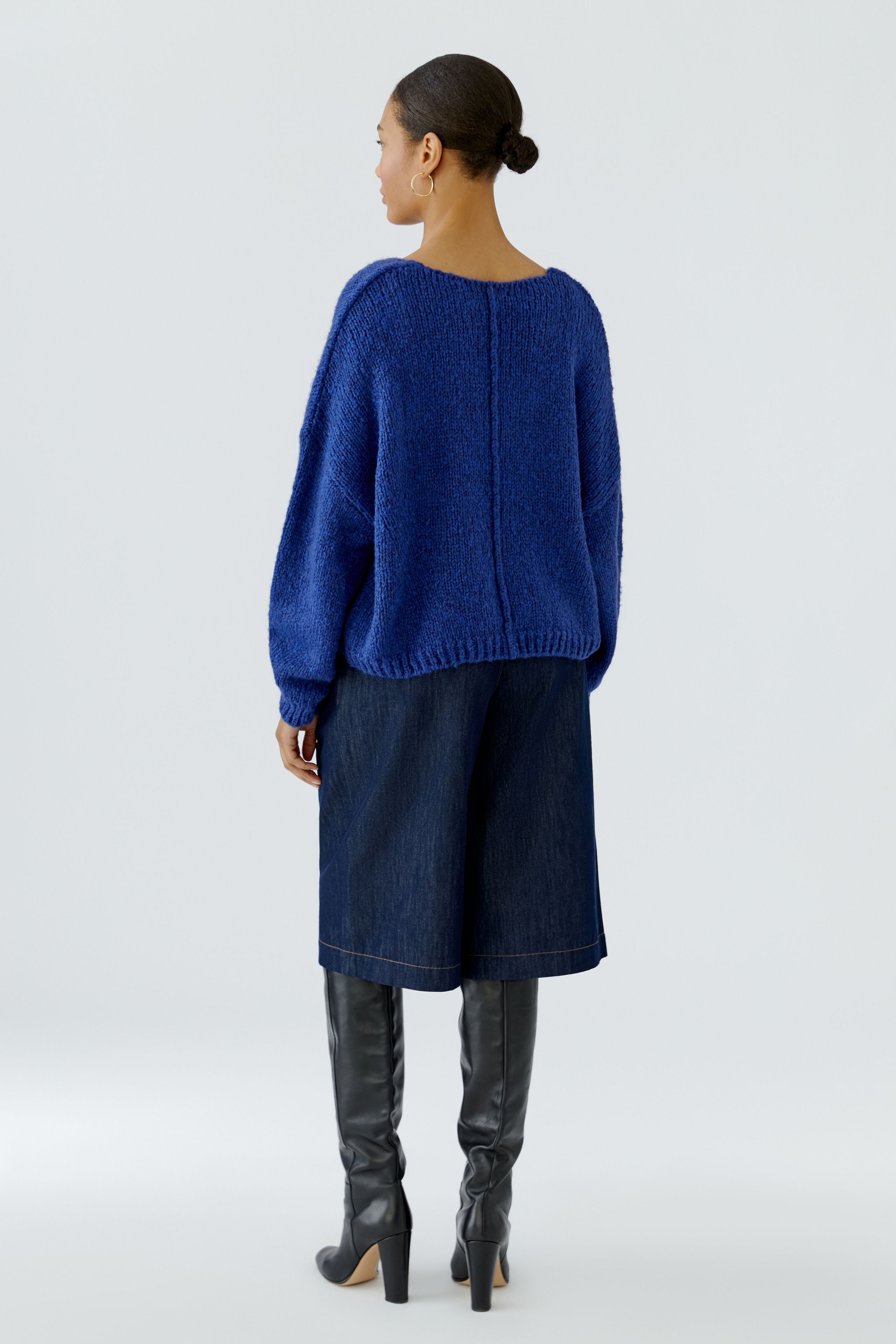 OUI Oversized V-Neck Pullover