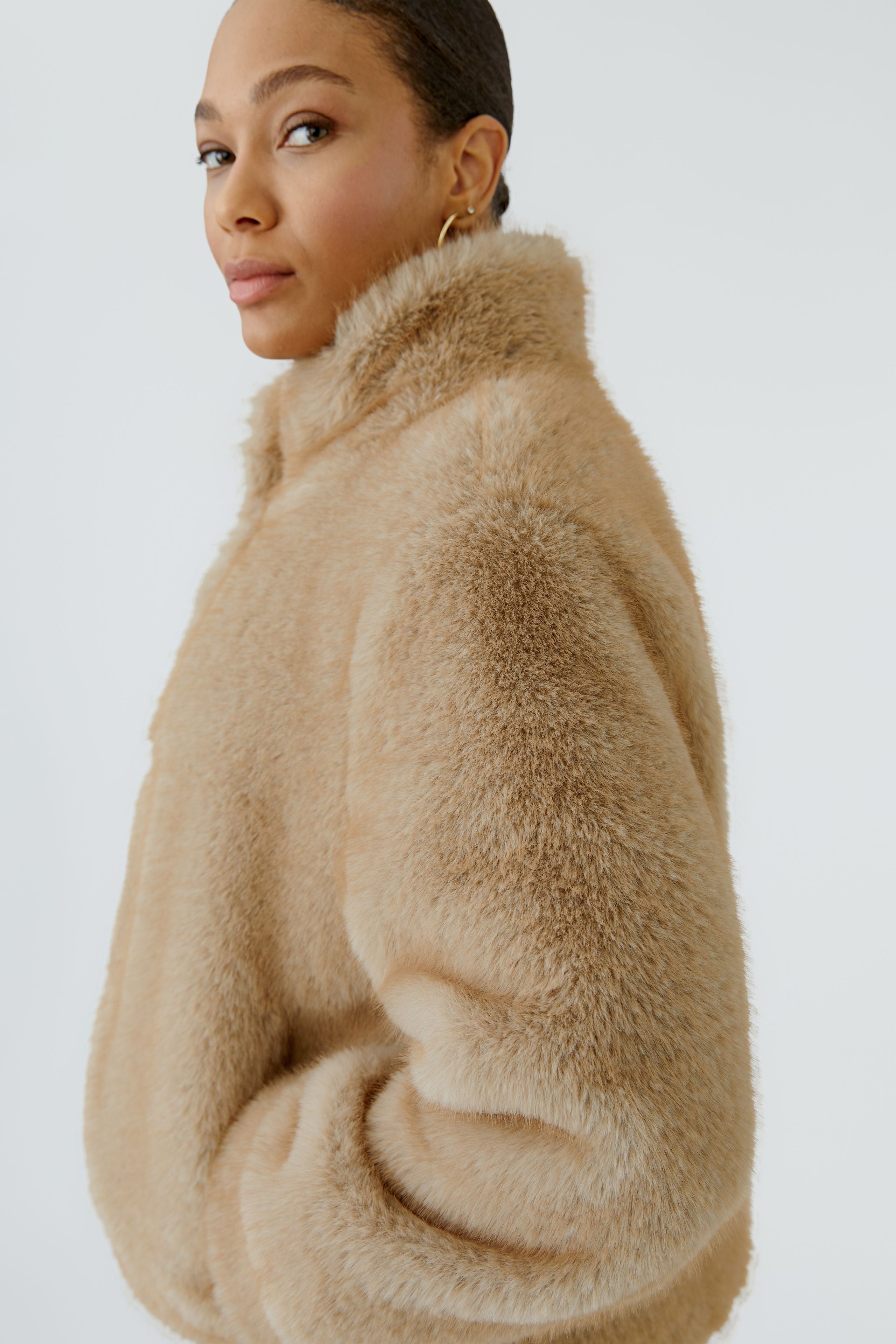 OUI Kuscheljacke aus Kunstfell
