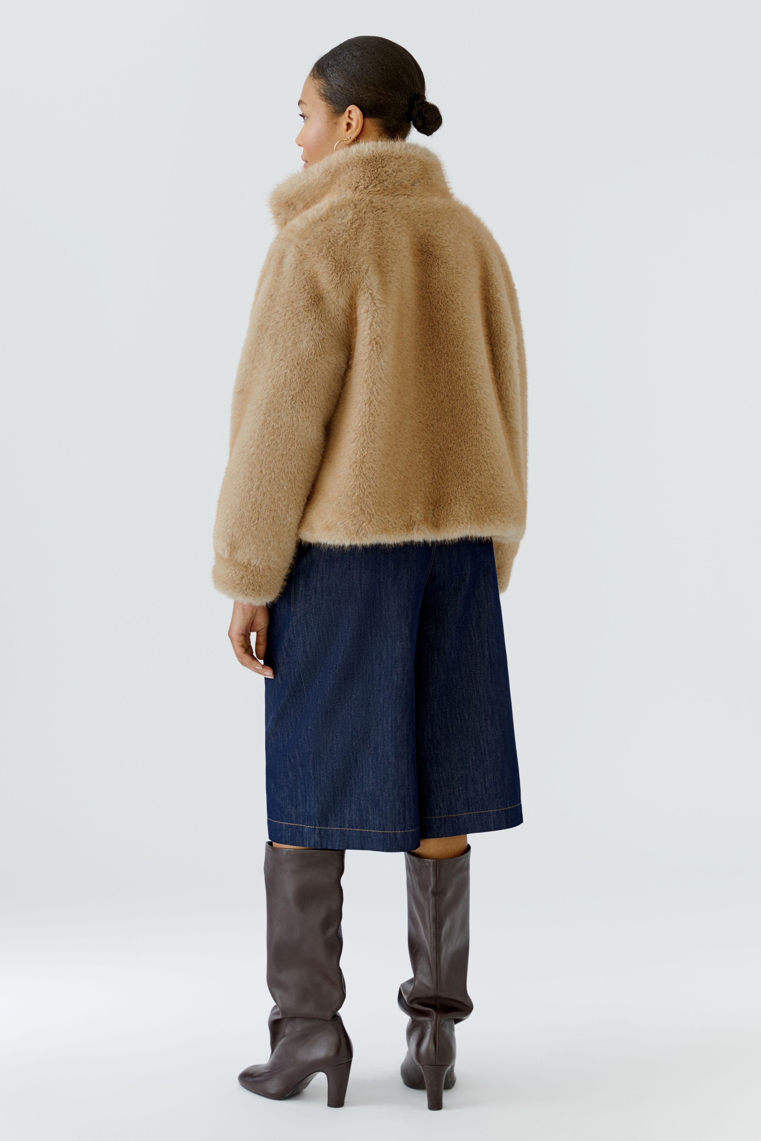 OUI Kuscheljacke aus Kunstfell