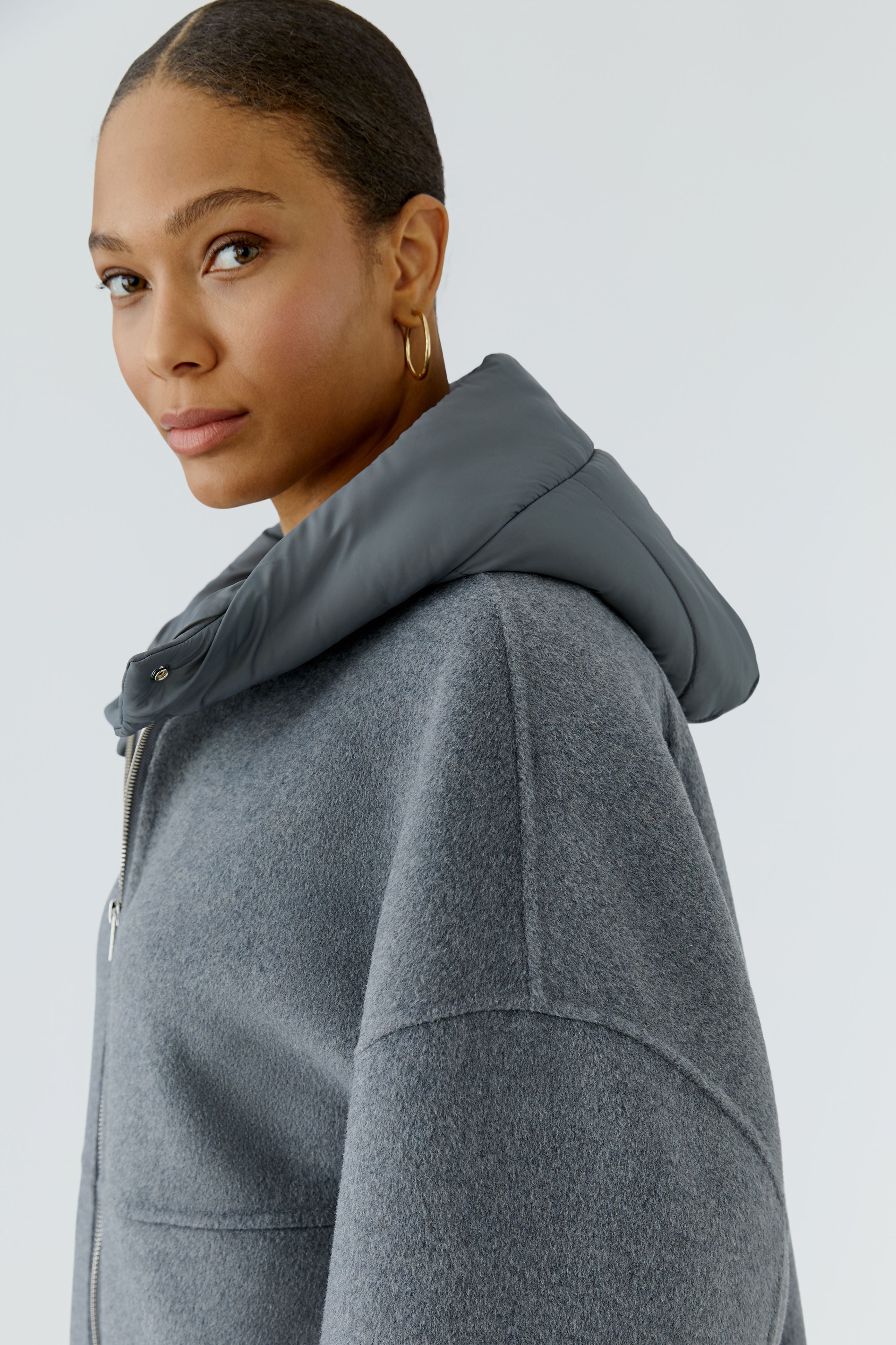 OUI Double Jacke mit überschnittener Schulter
