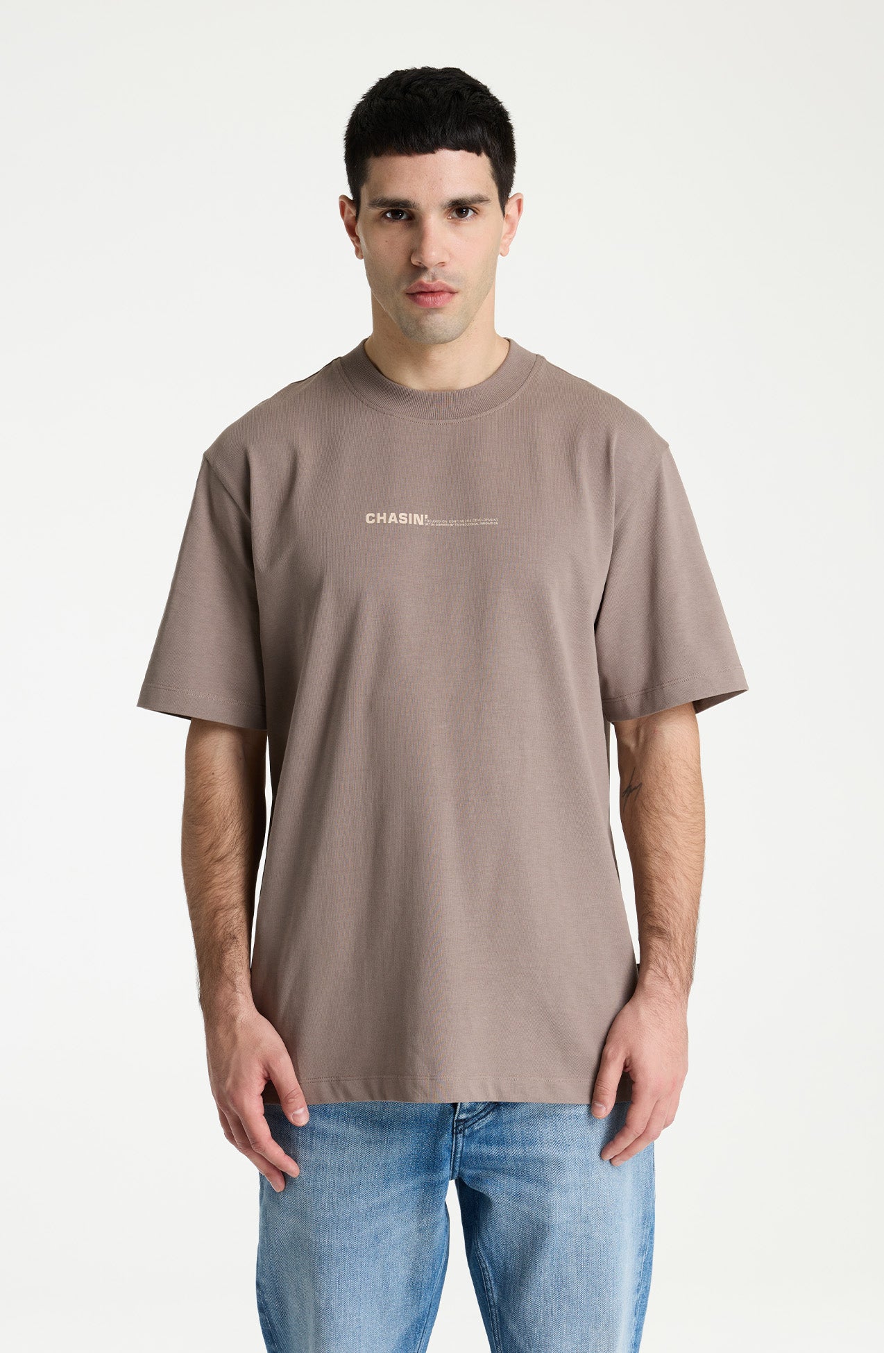 T-Shirt mit Rundhalsausschnitt RECO