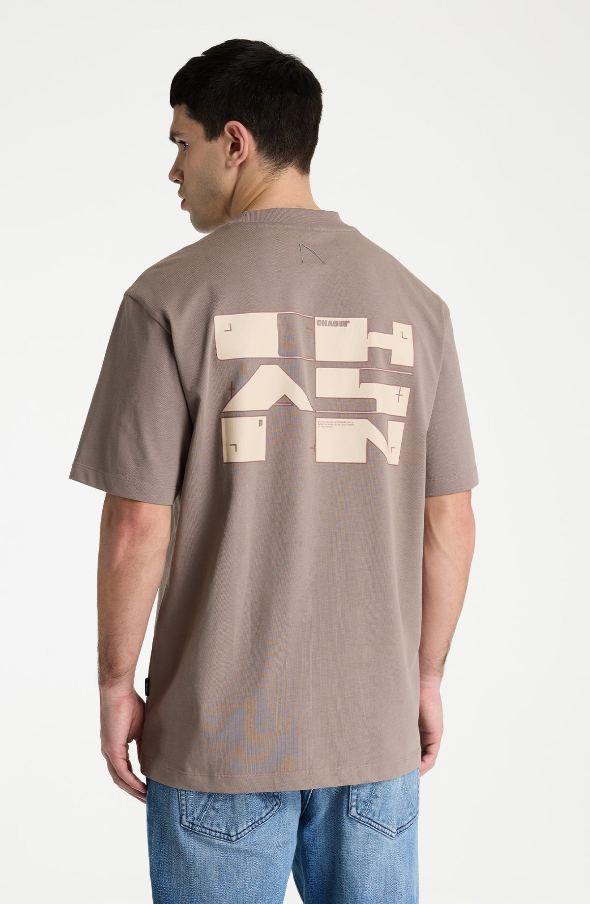 T-Shirt mit Rundhalsausschnitt RECO