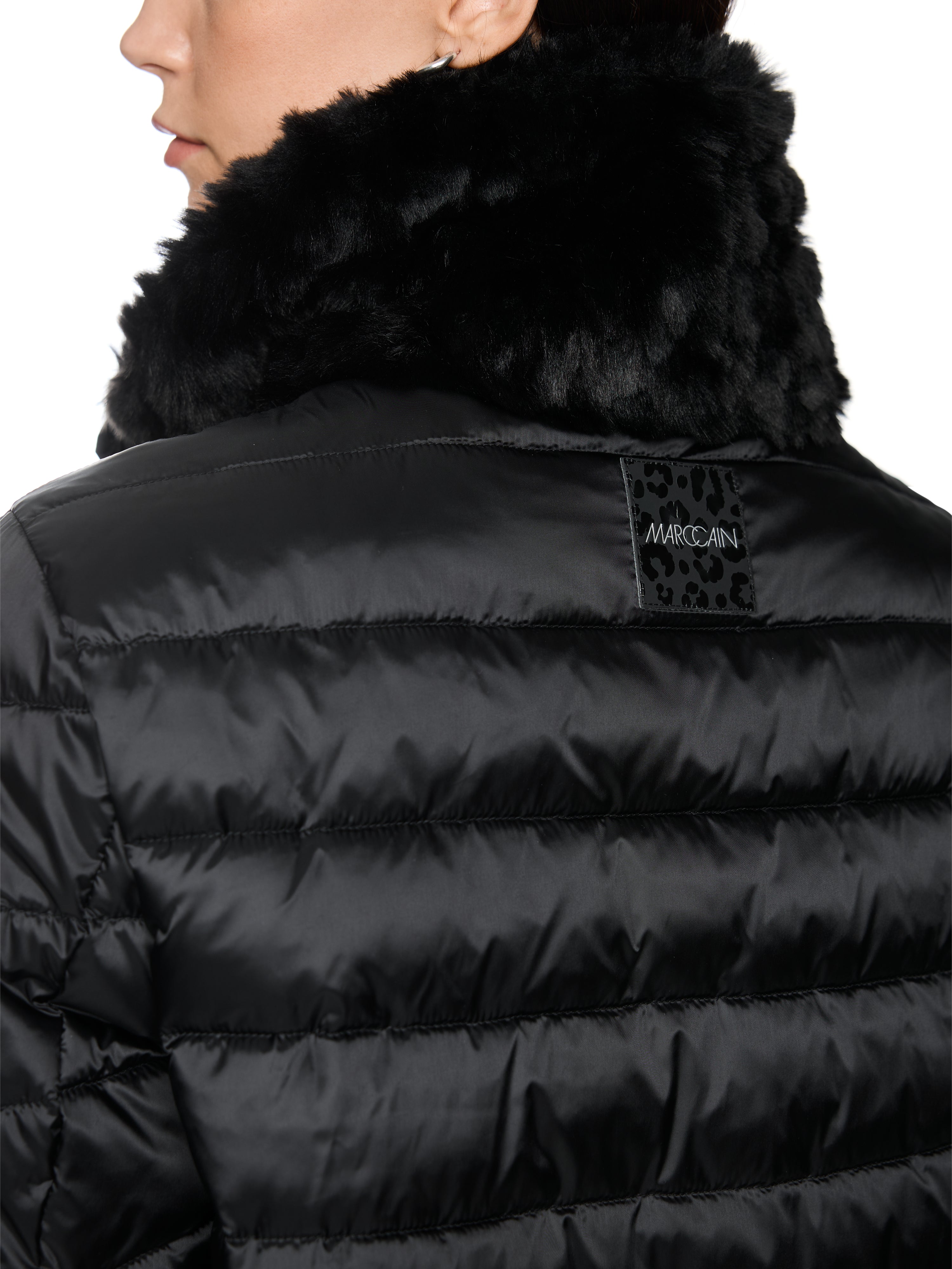 Steppjacke mit Fake Fur