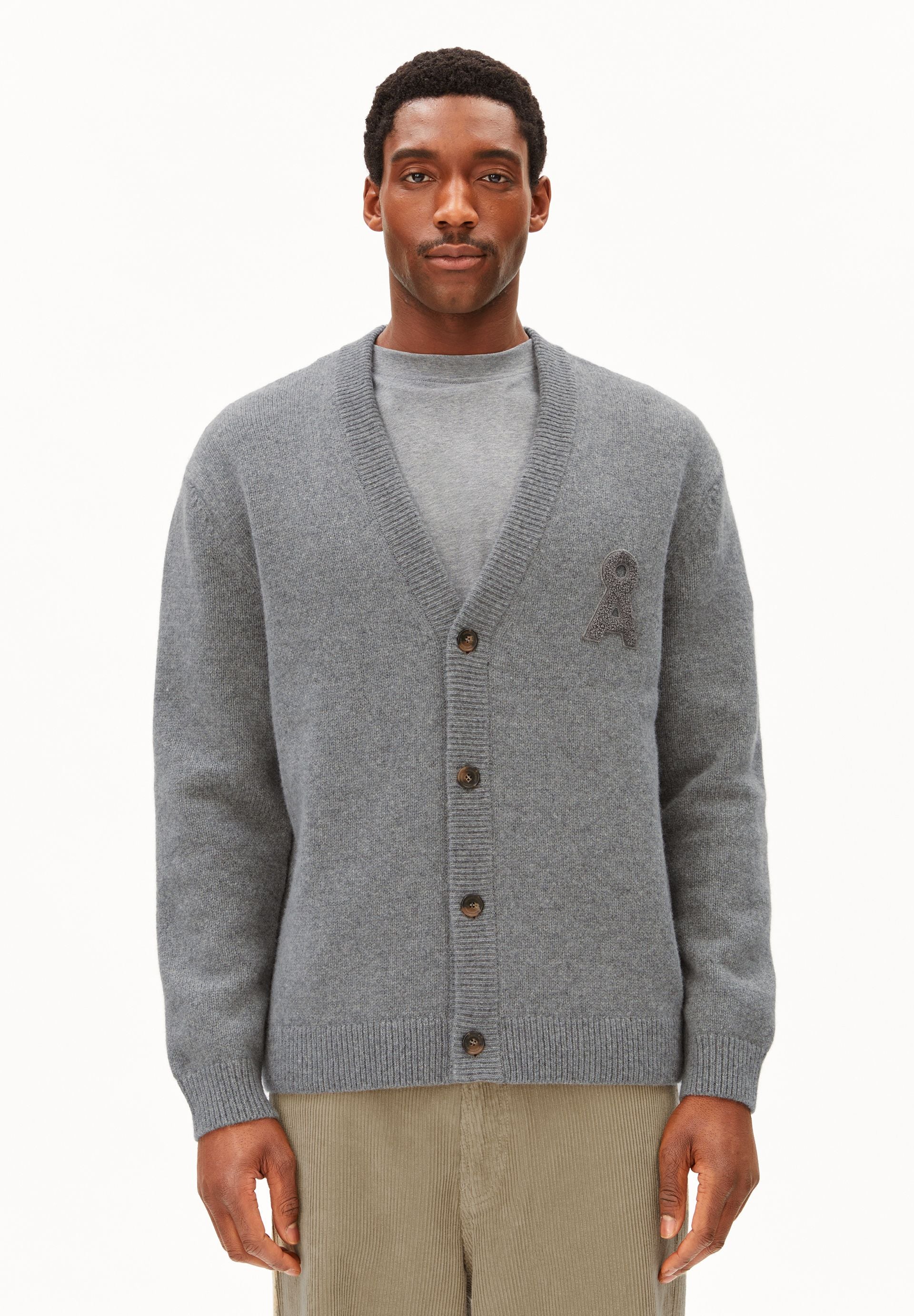 Woll-Strickjacke